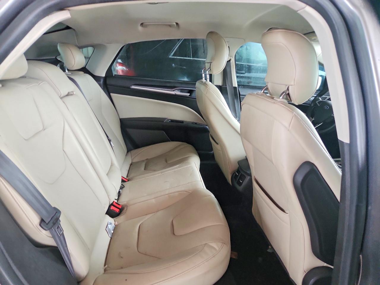 2014 Ford Fusion Titanium Gray vin: 3FA6P0D9XER290629