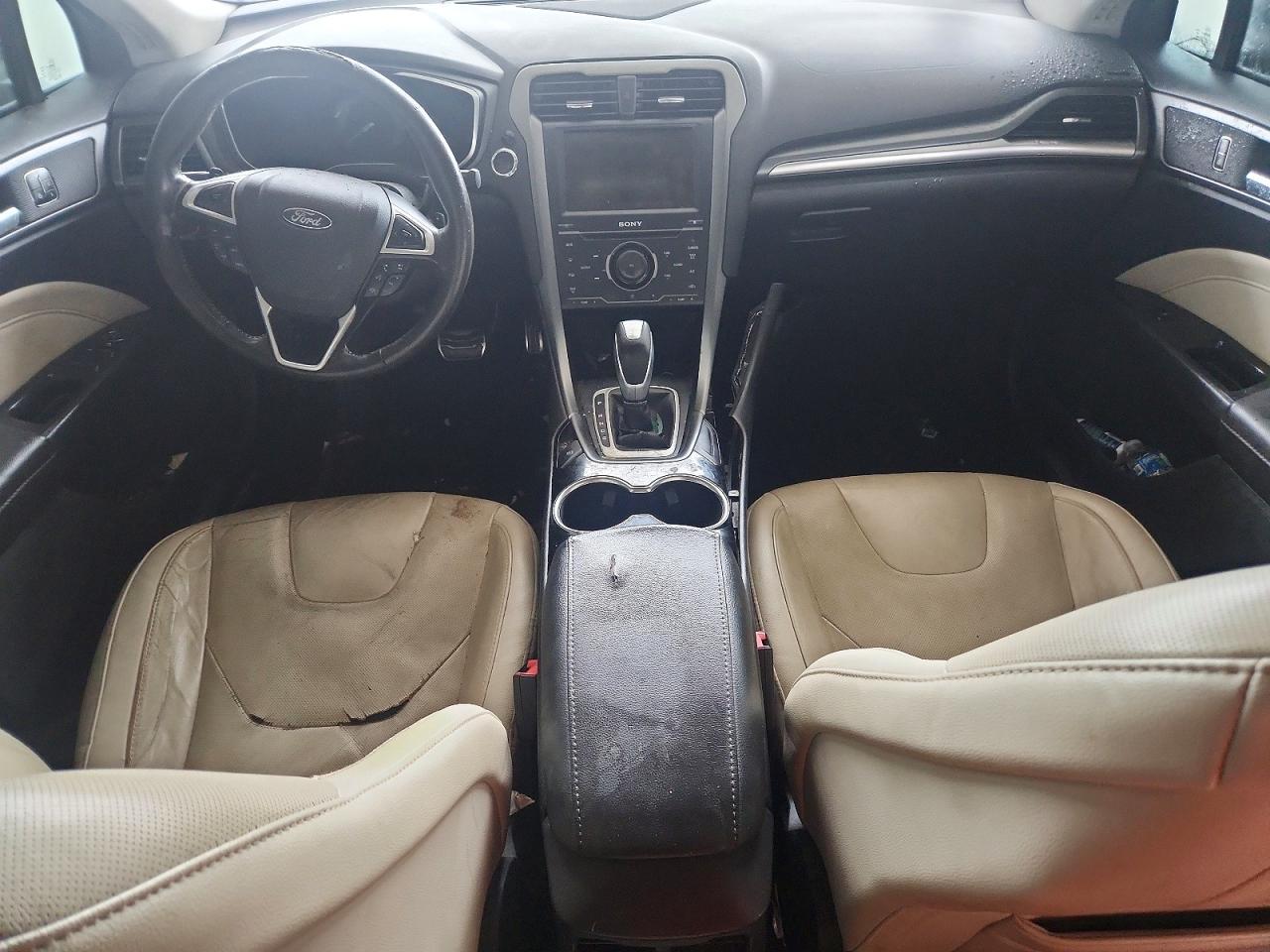 2014 Ford Fusion Titanium Gray vin: 3FA6P0D9XER290629