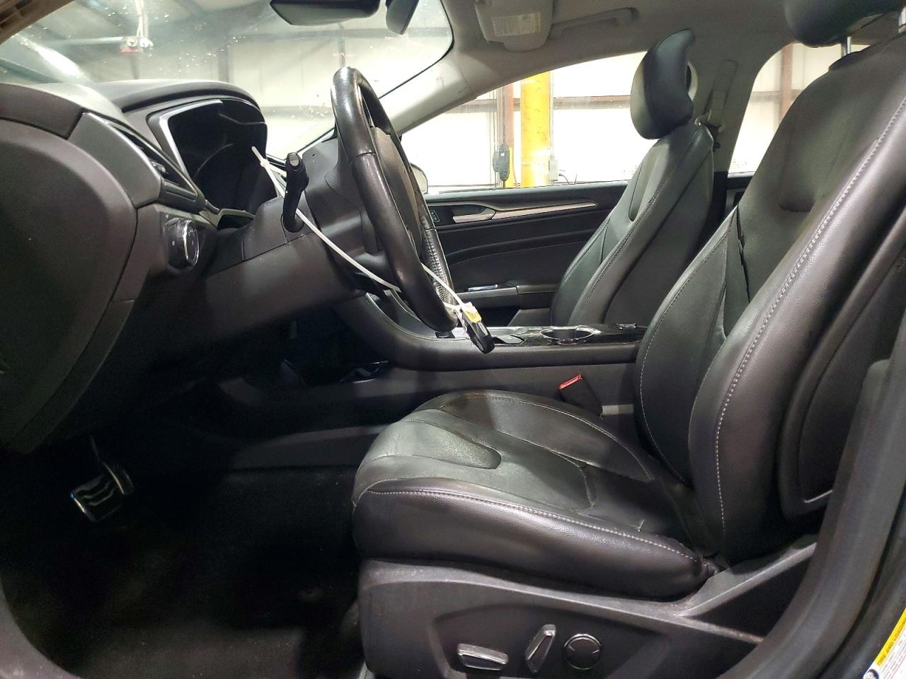 2015 Ford Fusion Titanium Gray vin: 3FA6P0D9XFR230691