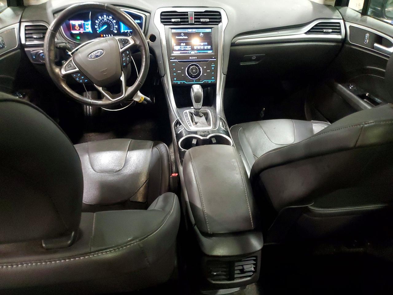 2015 Ford Fusion Titanium Gray vin: 3FA6P0D9XFR230691