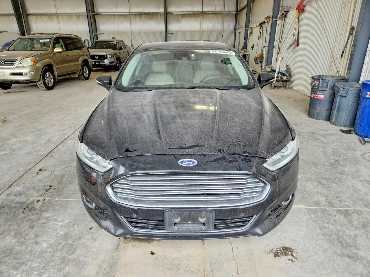 2015 Ford Fusion Titanium Black vin: 3FA6P0D9XFR250505