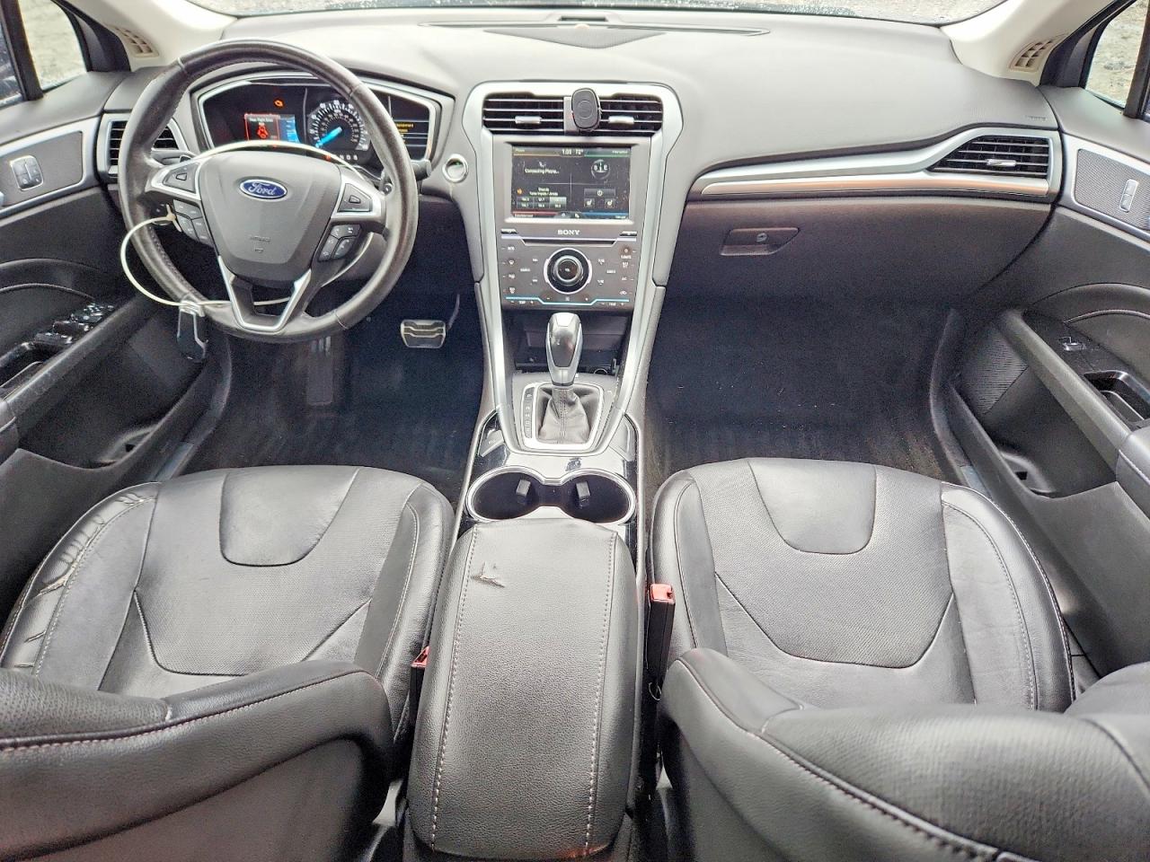 2015 Ford Fusion Titanium Black vin: 3FA6P0D9XFR250603