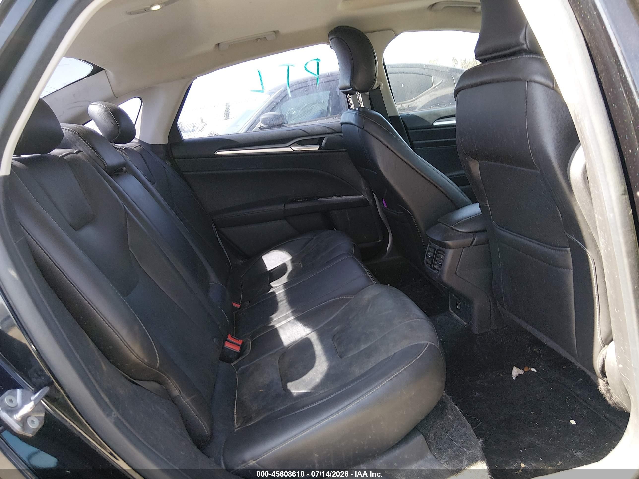 2015 Ford Fusion Titanium Black vin: 3FA6P0D9XFR285139