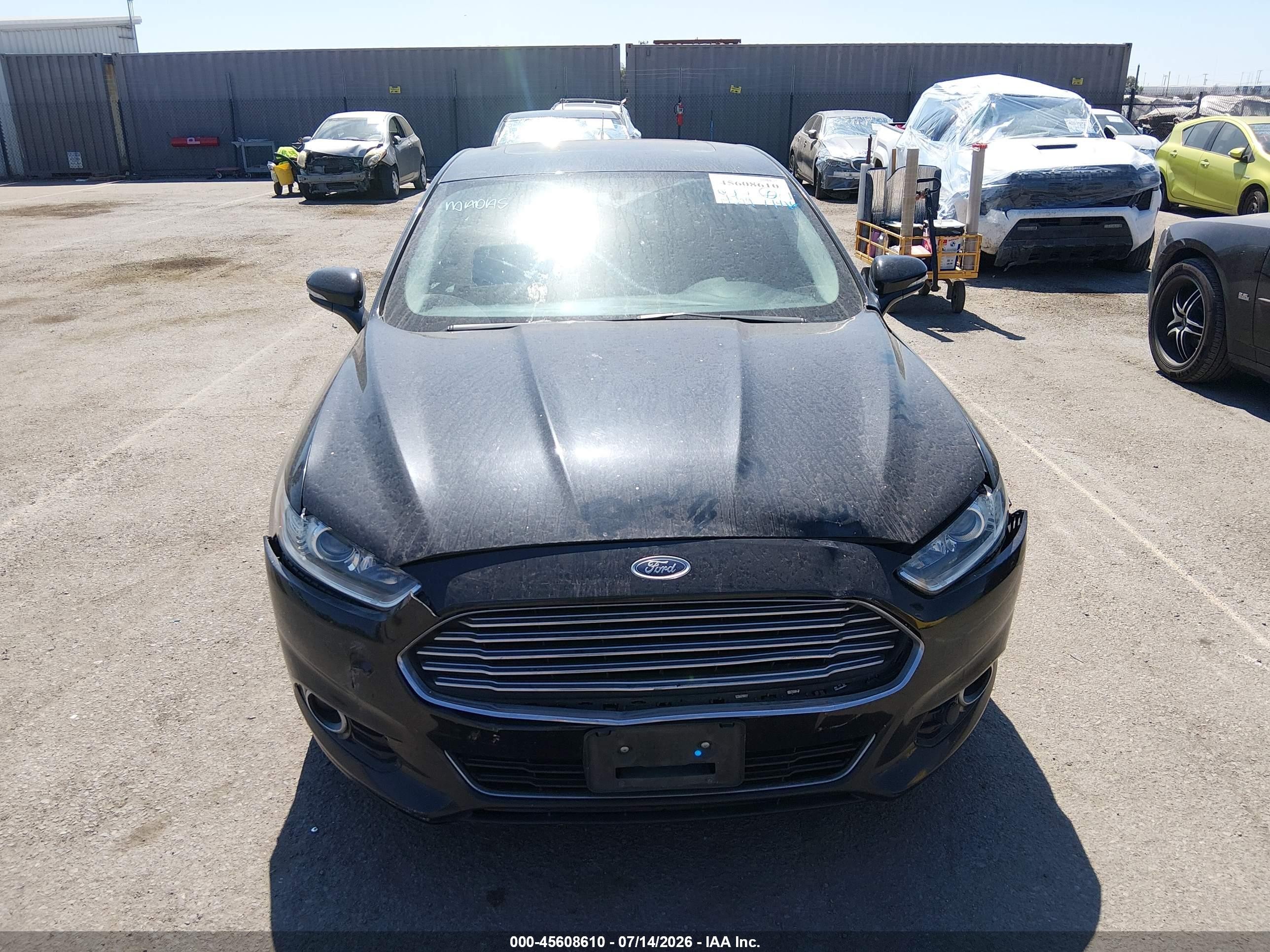 2015 Ford Fusion Titanium Black vin: 3FA6P0D9XFR285139