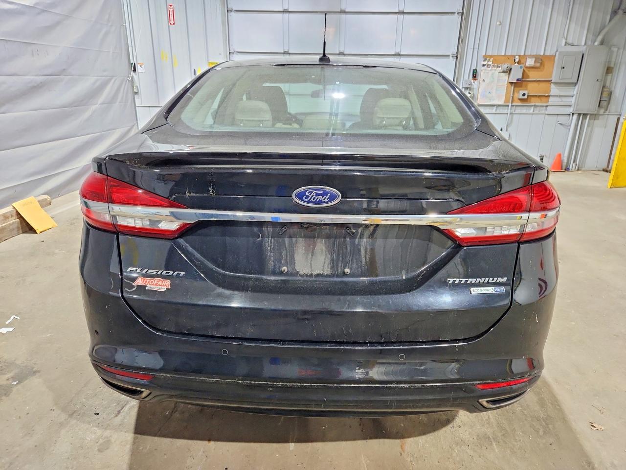 2018 Ford Fusion Titanium Black vin: 3FA6P0D9XJR188242