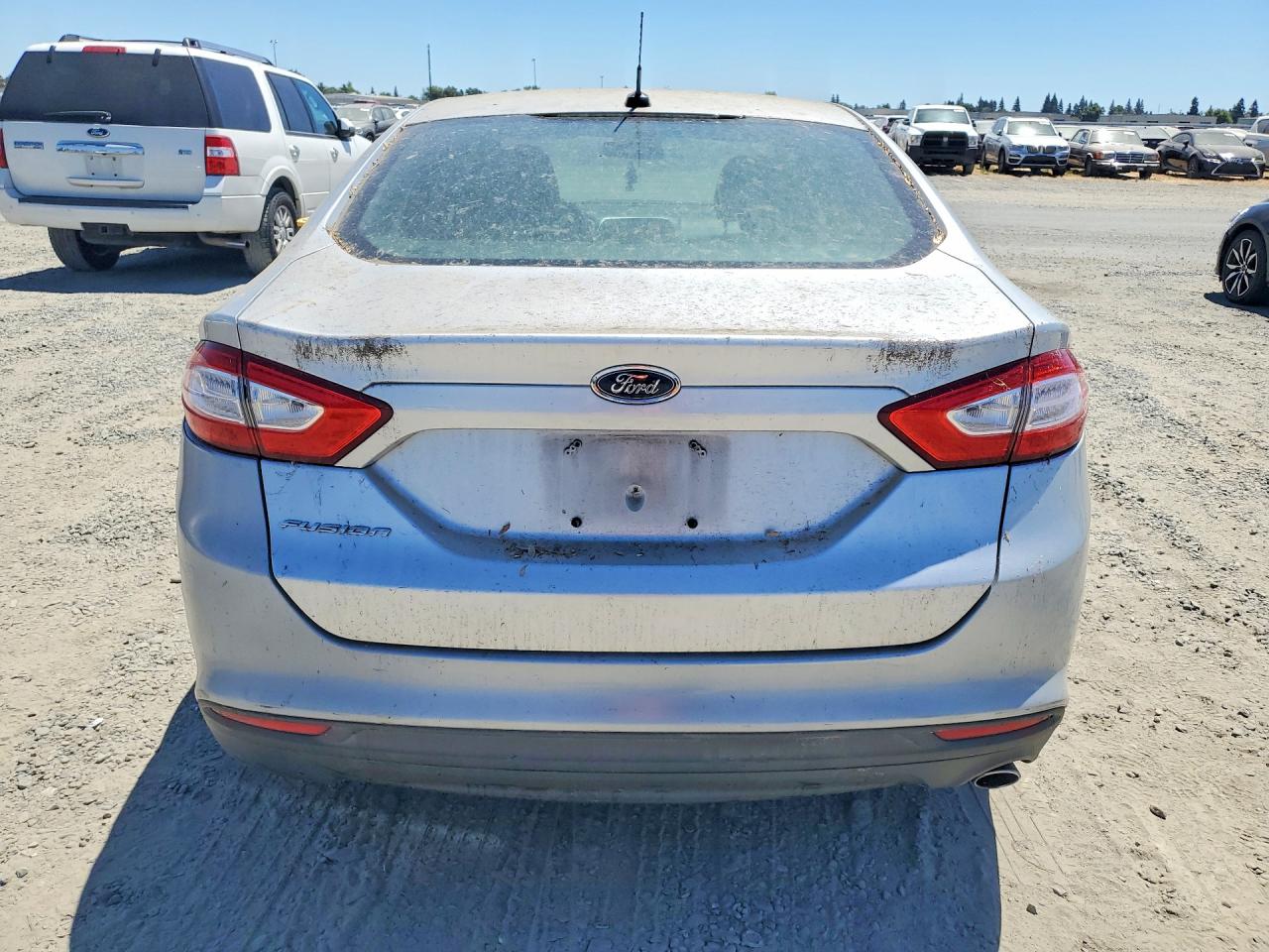 2014 Ford Fusion S Silver vin: 3FA6P0G70ER129409