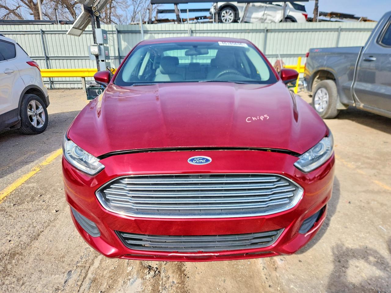 2015 Ford Fusion S Темно-бордовый vin: 3FA6P0G70FR149855