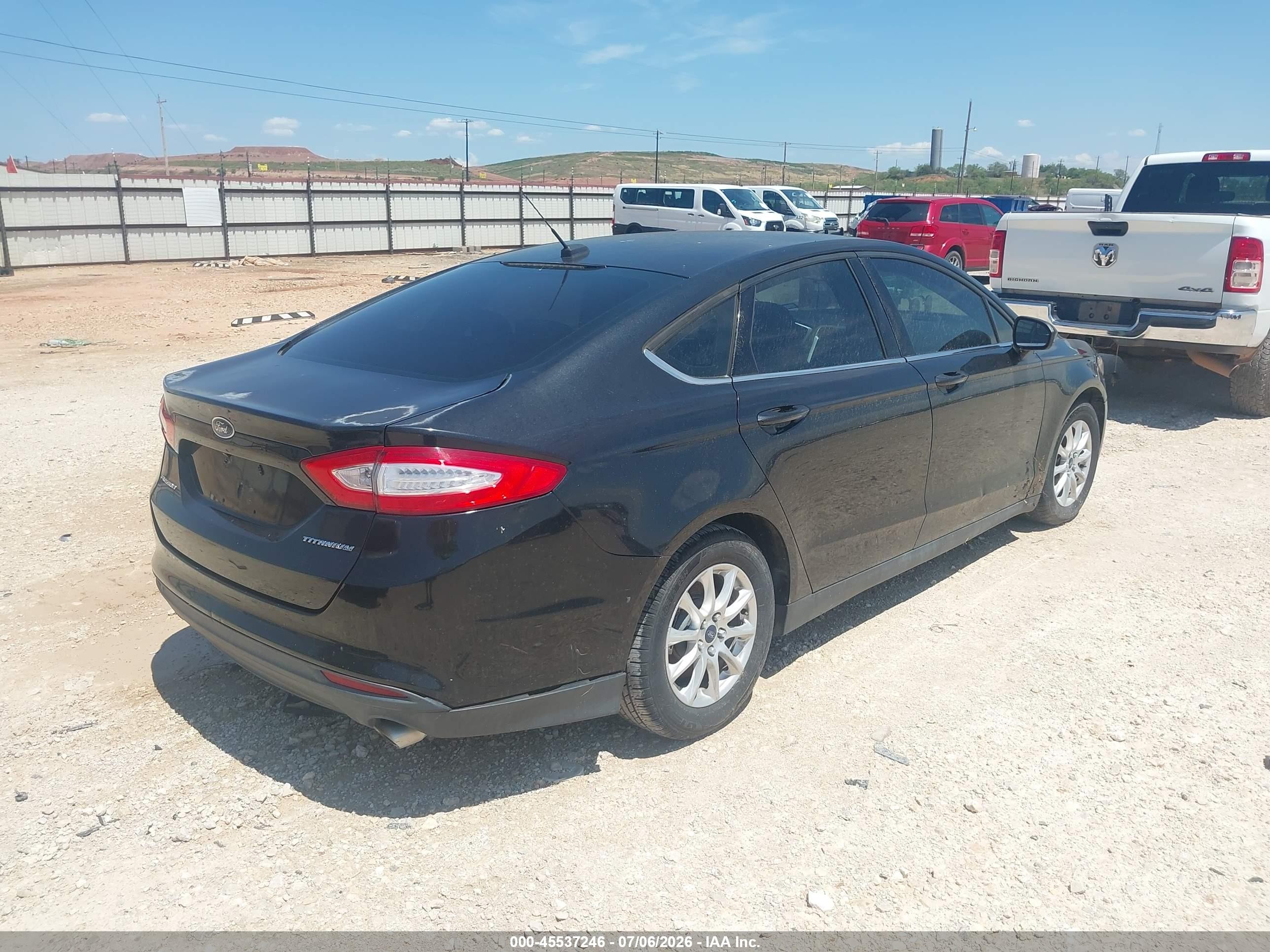 2015 Ford Fusion S Dark Blue vin: 3FA6P0G70FR181852