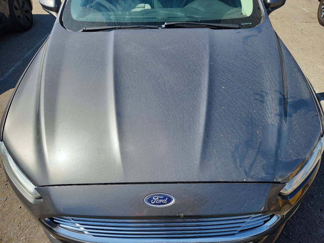 2013 Ford Fusion S Gray vin: 3FA6P0G71DR267703