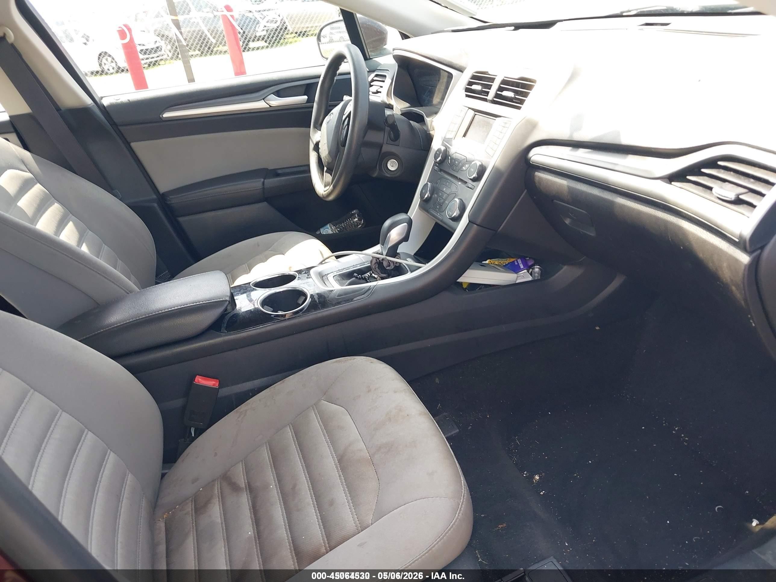 2013 Ford Fusion S Maroon vin: 3FA6P0G71DR379188