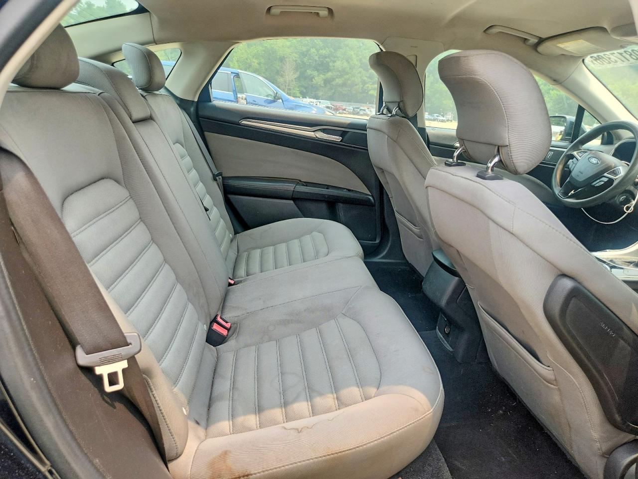 2014 Ford Fusion S Black vin: 3FA6P0G71ER252622