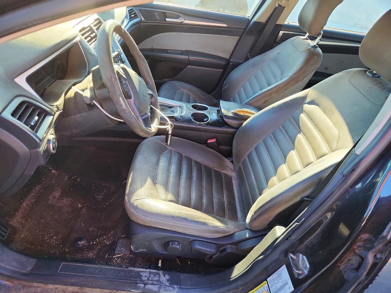 2013 Ford Fusion S Black vin: 3FA6P0G72DR361153