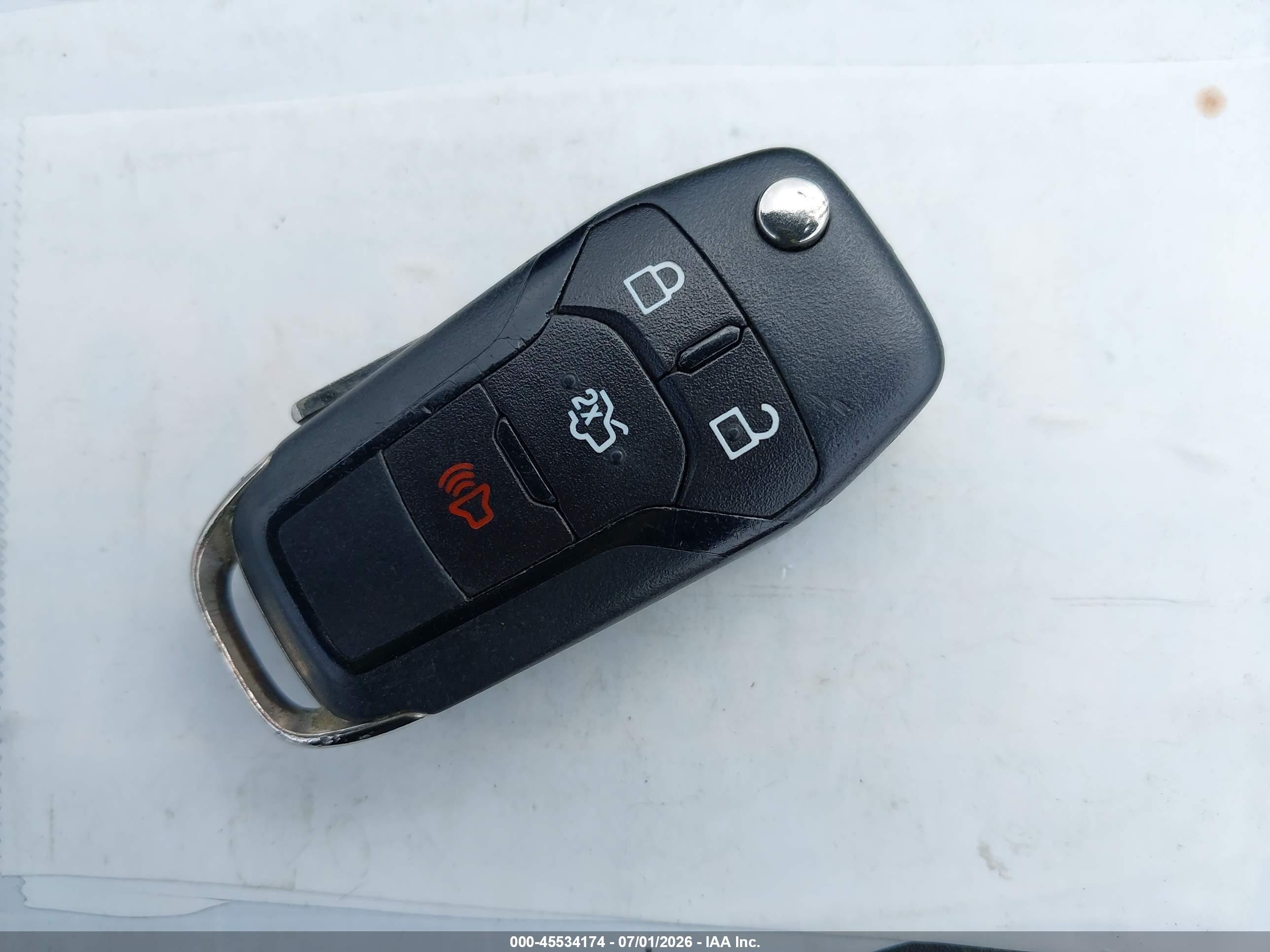 2014 Ford Fusion S Red vin: 3FA6P0G72ER397362