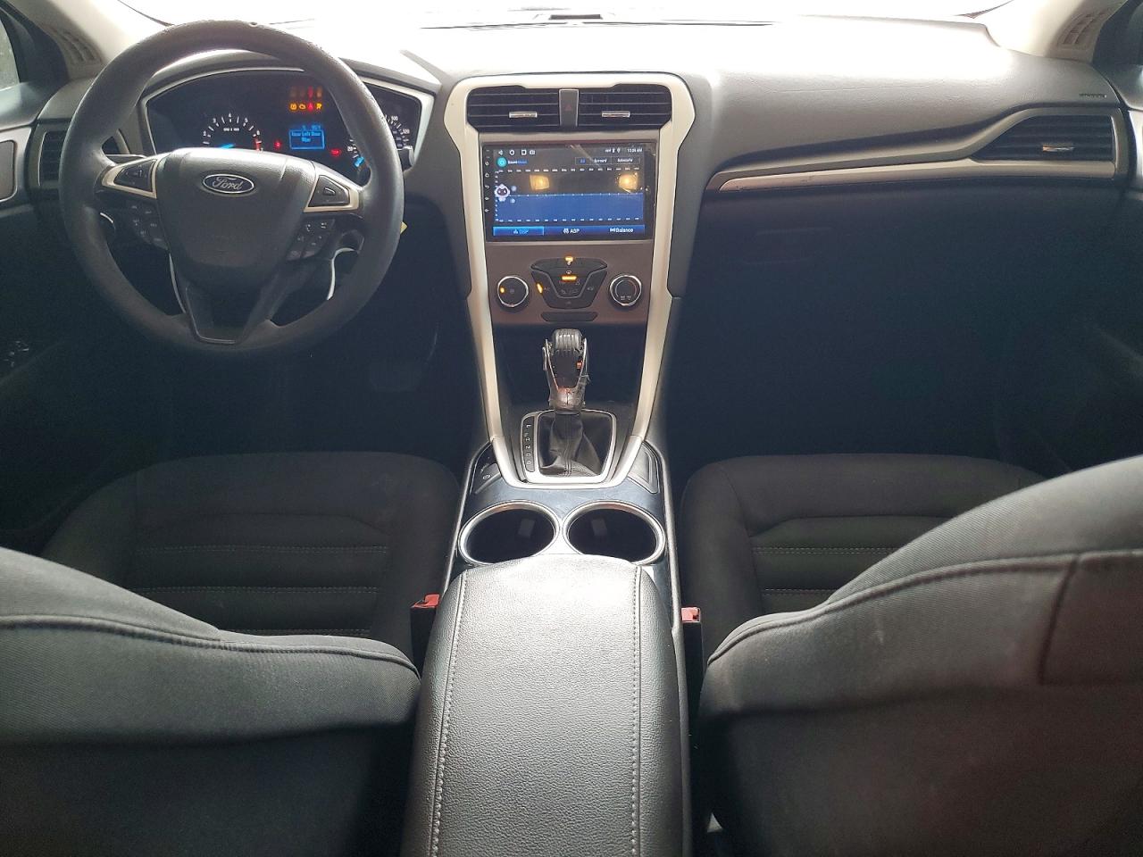 2015 Ford Fusion S Silver vin: 3FA6P0G72FR119787