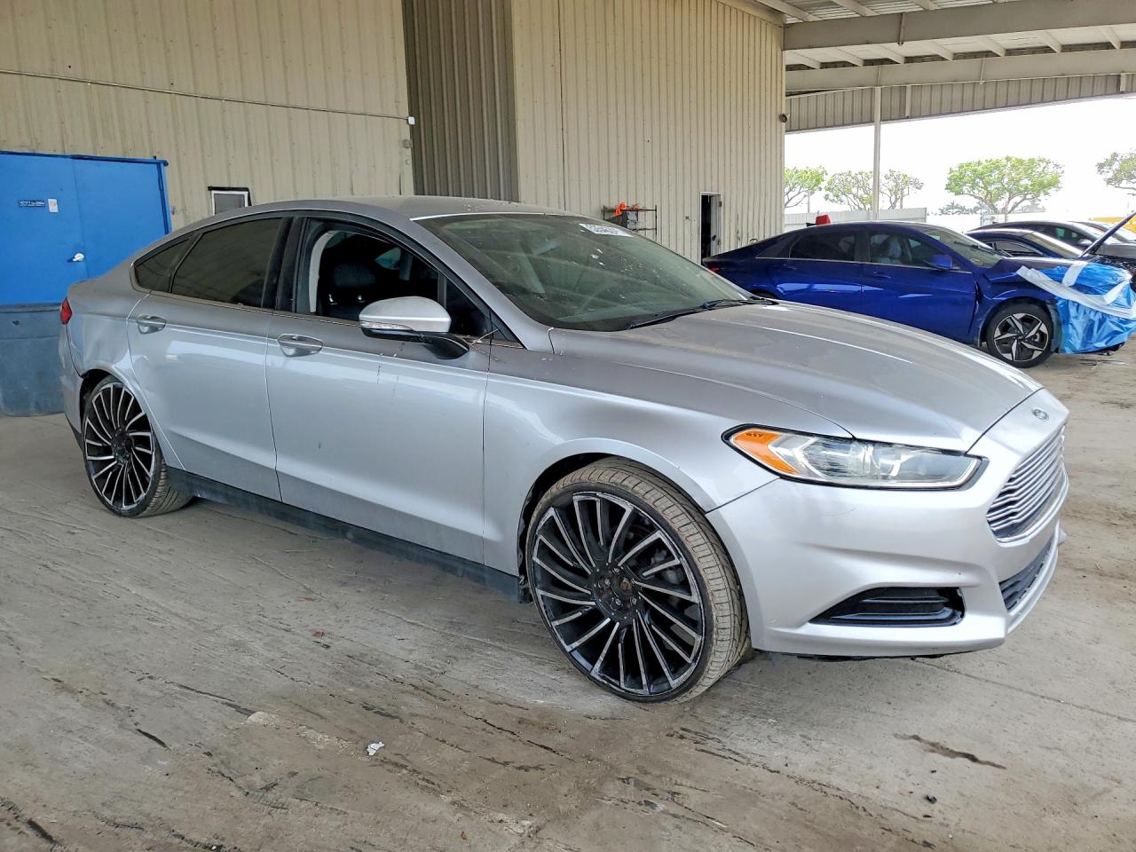 2015 Ford Fusion S Silver vin: 3FA6P0G72FR119787