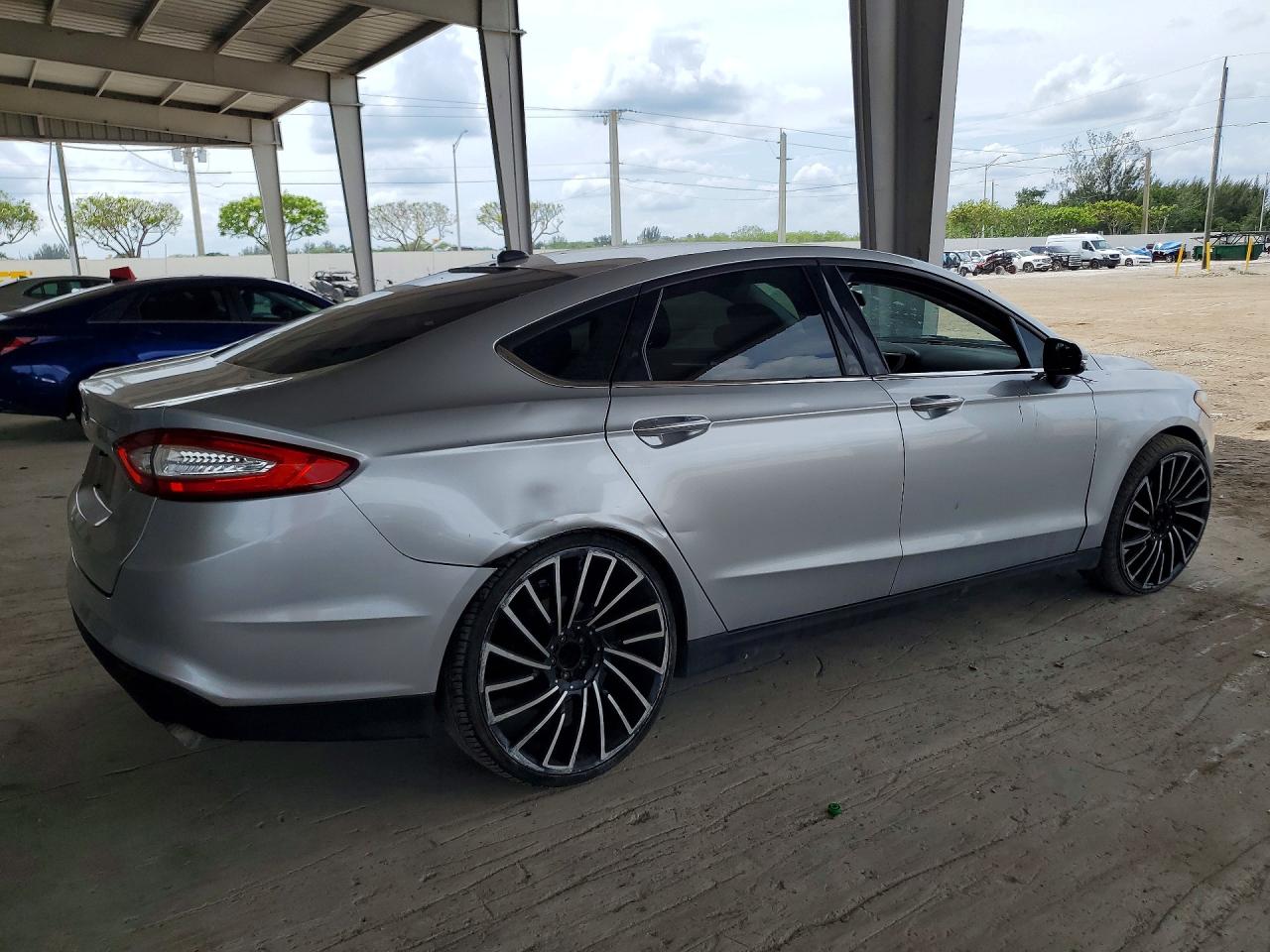 2015 Ford Fusion S Silver vin: 3FA6P0G72FR119787