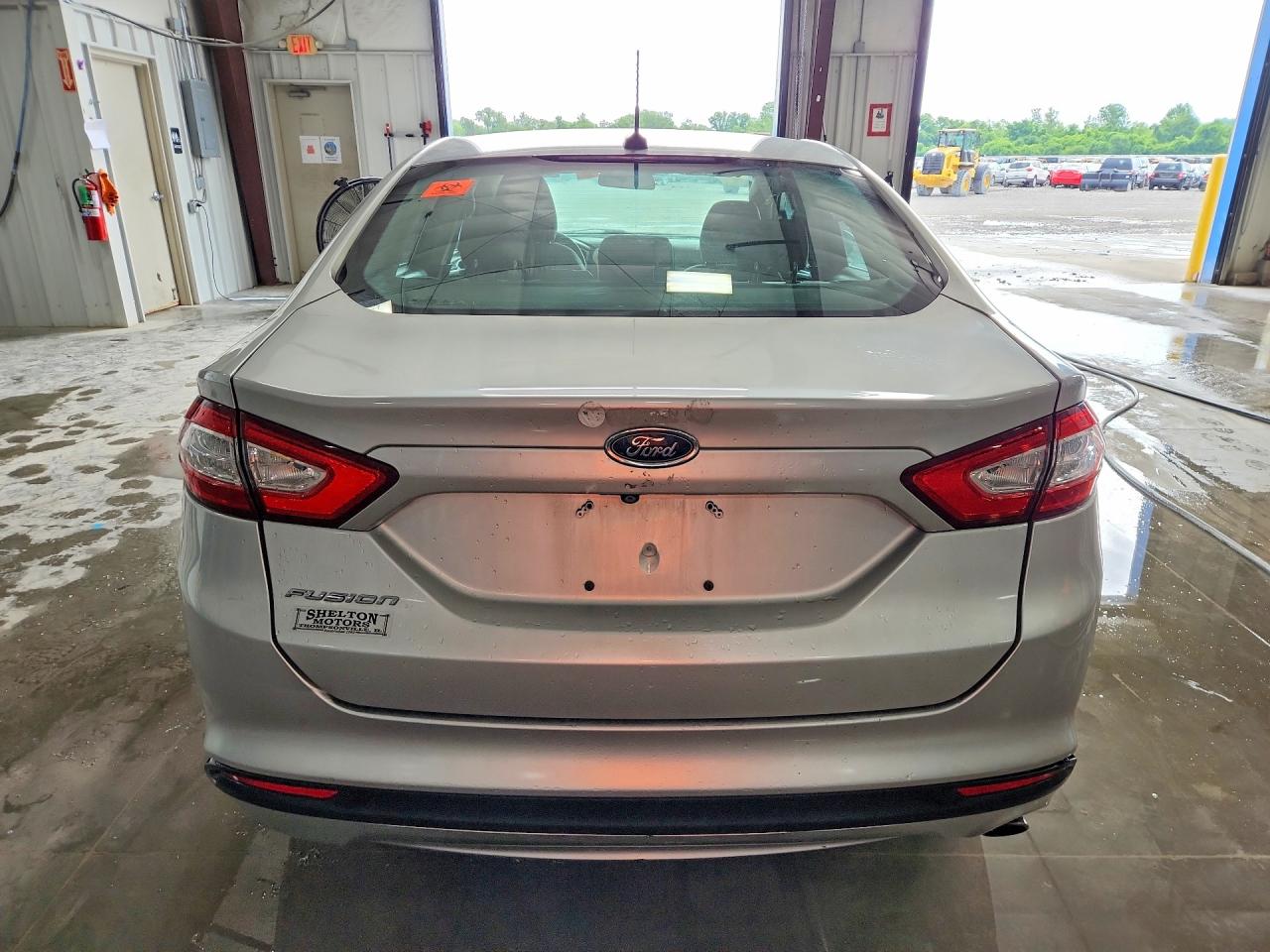 2015 Ford Fusion S Silver vin: 3FA6P0G72FR224748