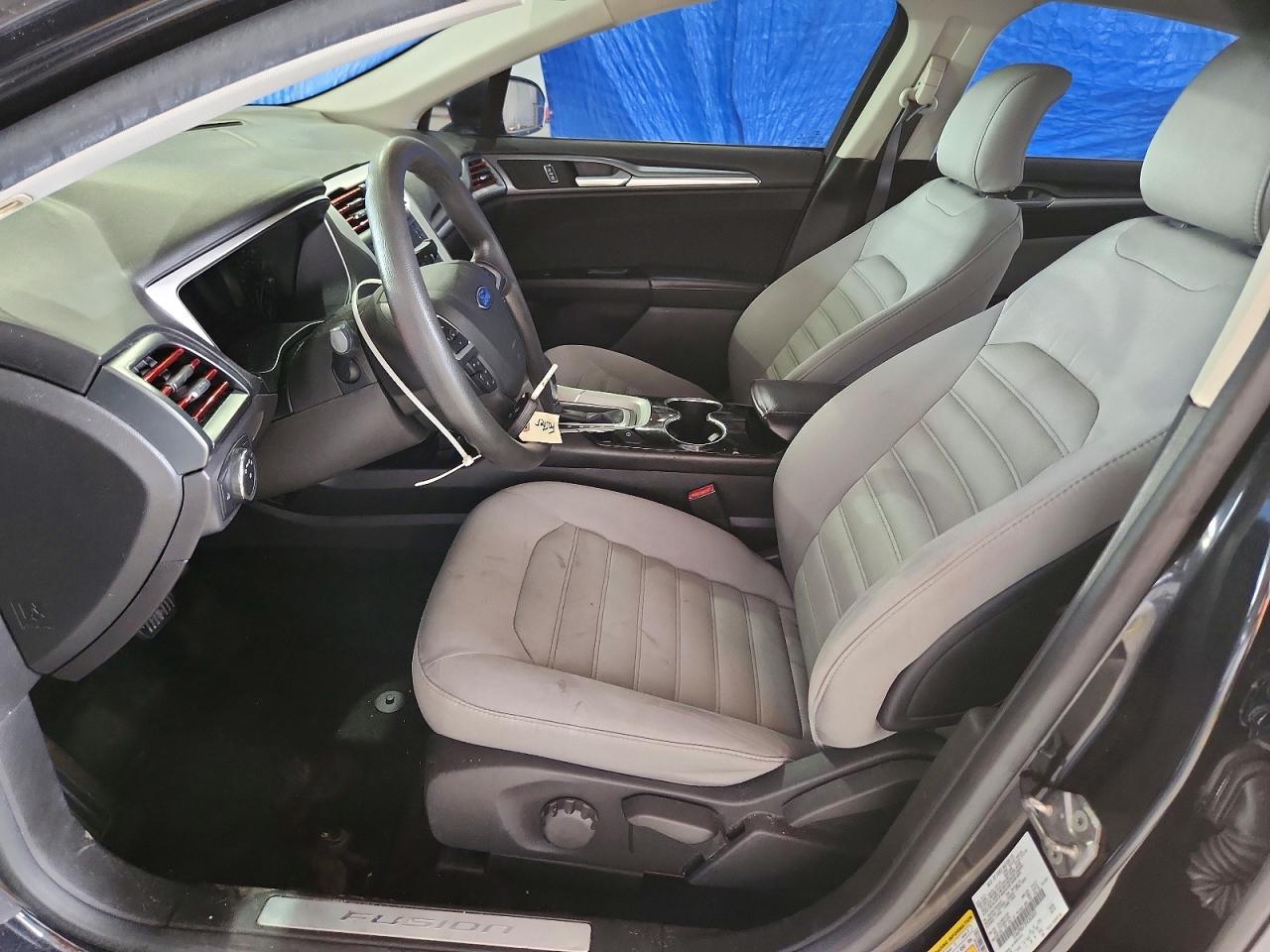 2015 Ford Fusion S Black vin: 3FA6P0G72FR303031