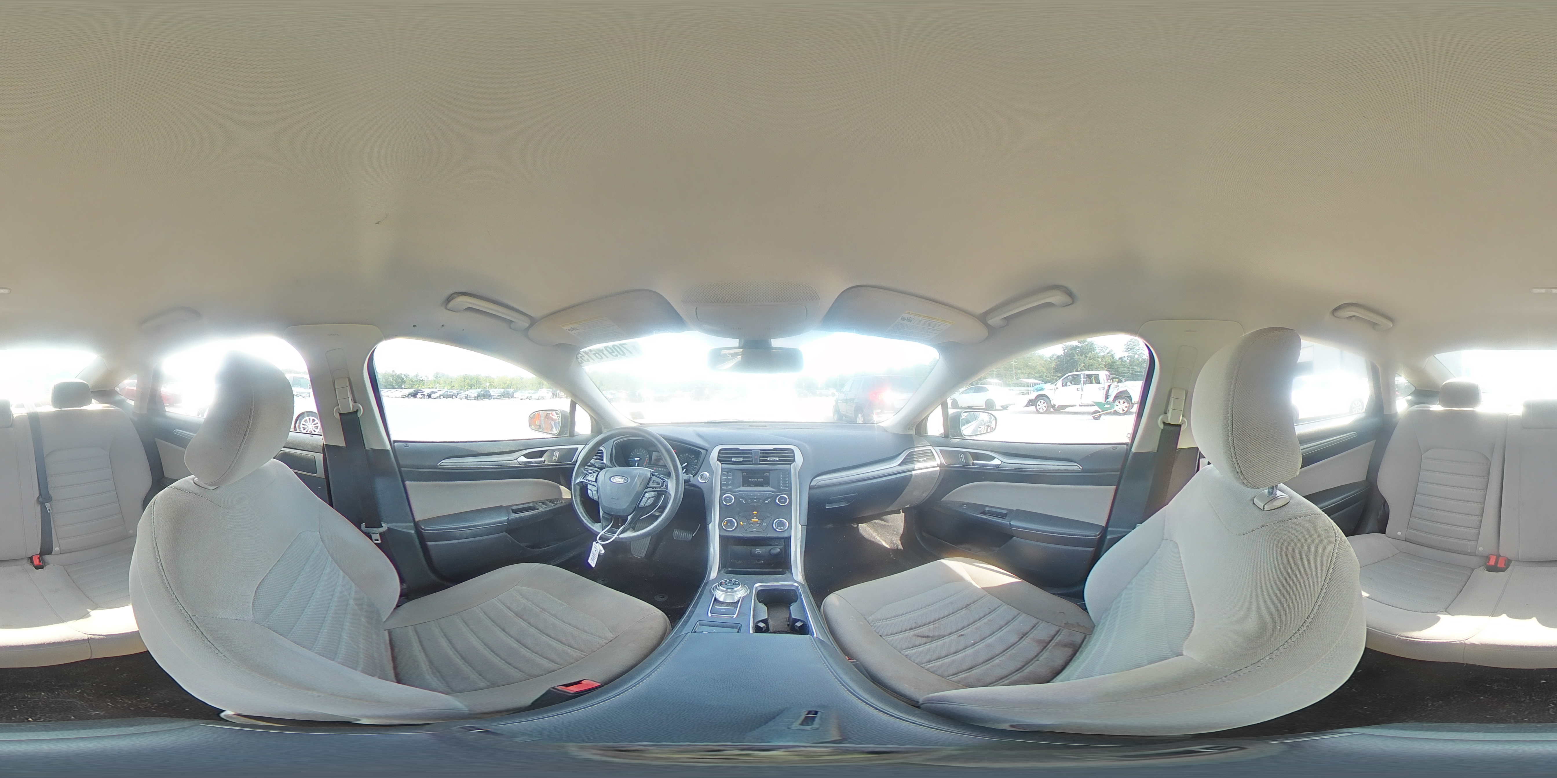 2019 Ford Fusion S Gray vin: 3FA6P0G72KR280585