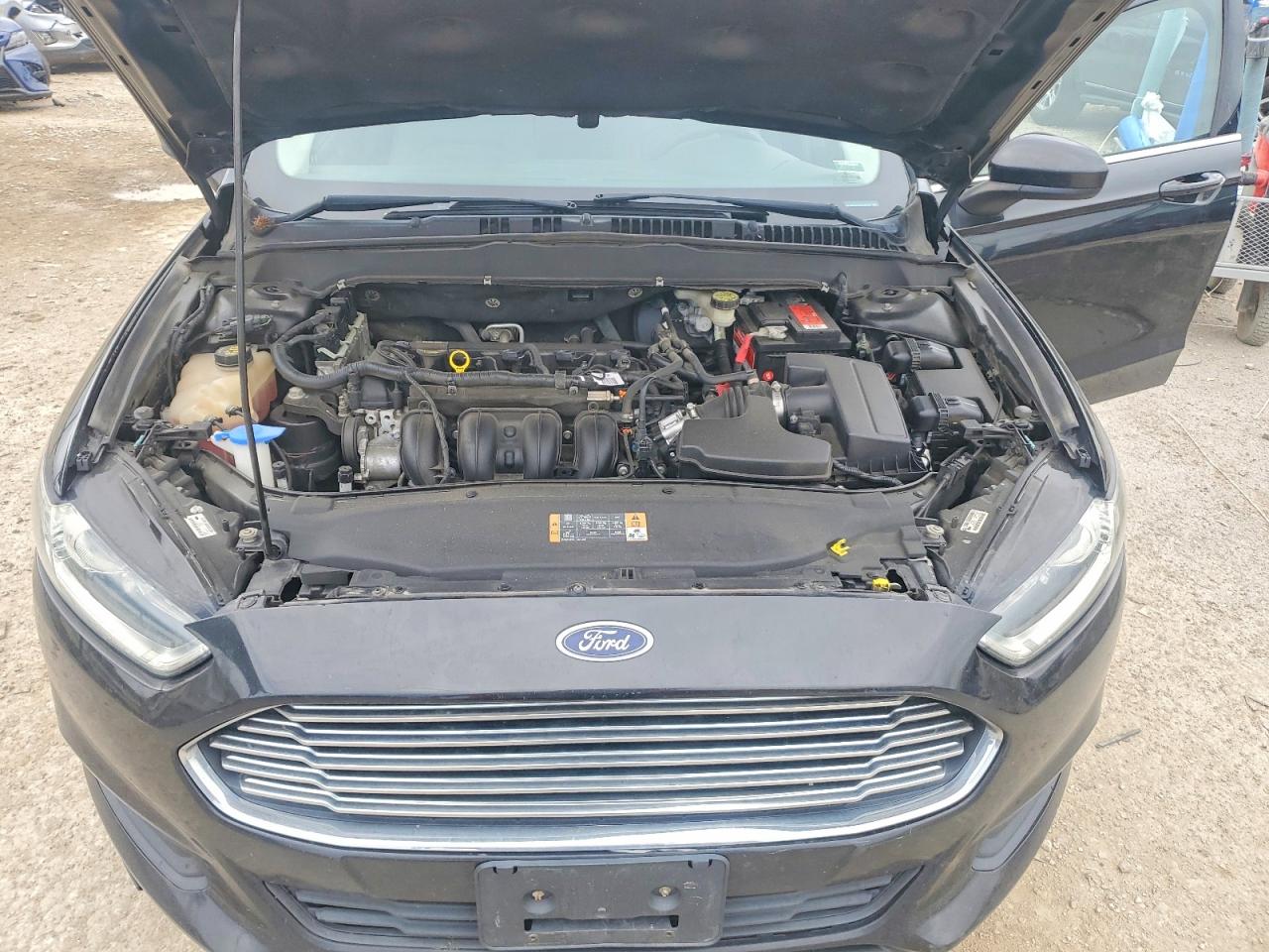 2013 Ford Fusion S Black vin: 3FA6P0G73DR192034