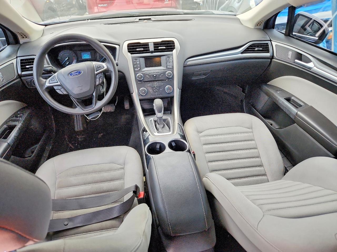 2013 Ford Fusion S Blue vin: 3FA6P0G73DR336102