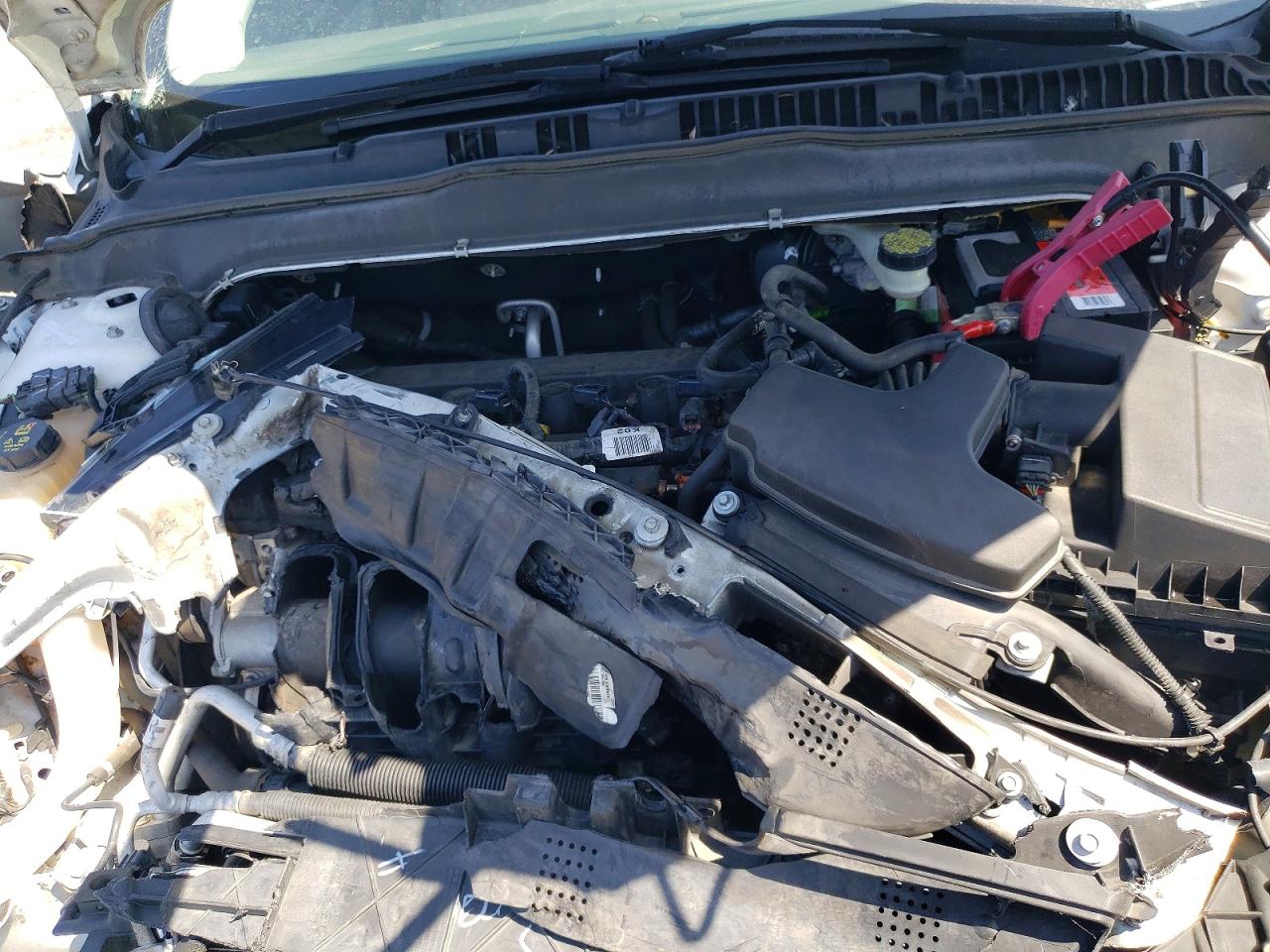 2014 Ford Fusion S Белый vin: 3FA6P0G73ER259698