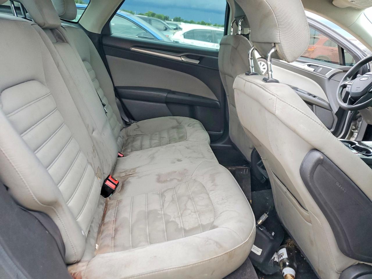 2015 Ford Fusion S Silver vin: 3FA6P0G73FR117613