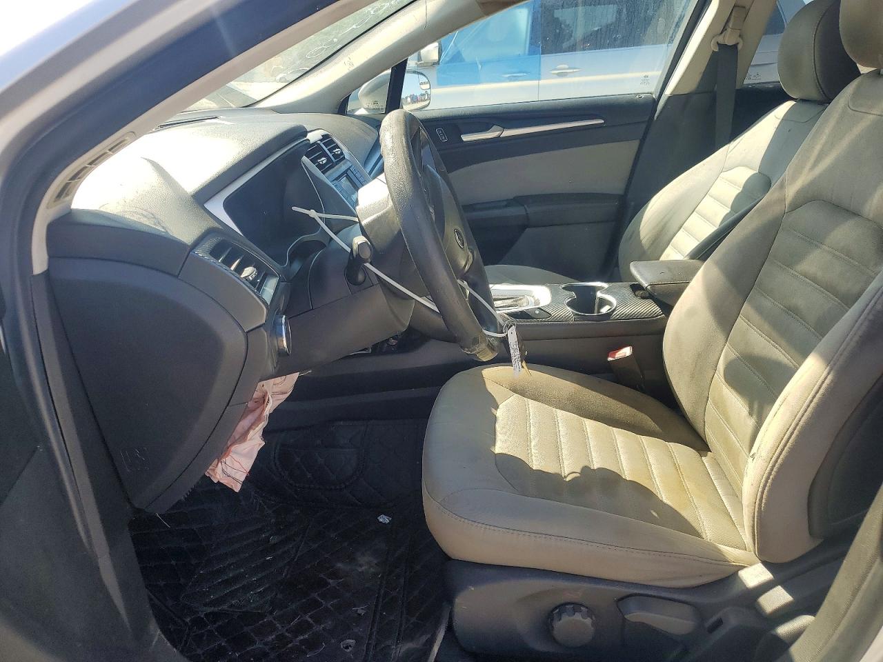2015 Ford Fusion S Silver vin: 3FA6P0G73FR195048