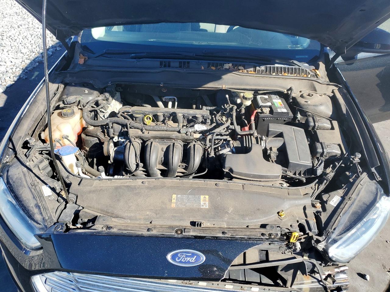 2013 Ford Fusion S Black vin: 3FA6P0G74DR199932