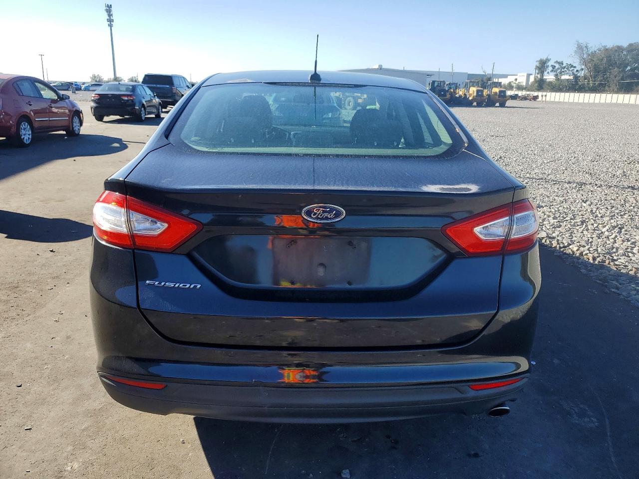 2013 Ford Fusion S Black vin: 3FA6P0G74DR199932
