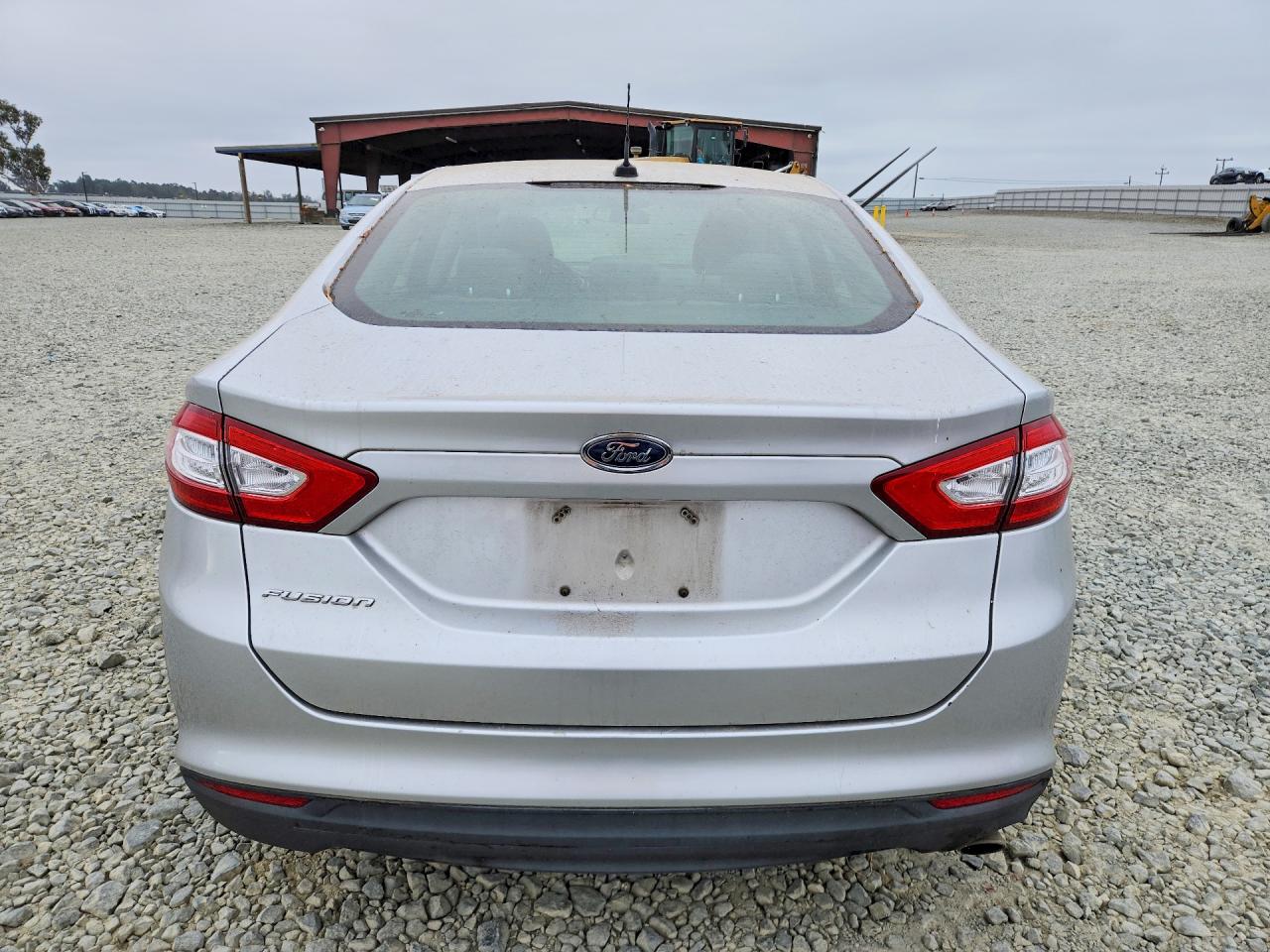 2014 Ford Fusion S Silver vin: 3FA6P0G74ER270001