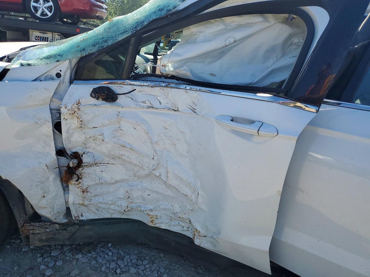 2016 Ford Fusion White vin: 3FA6P0G74GR292096