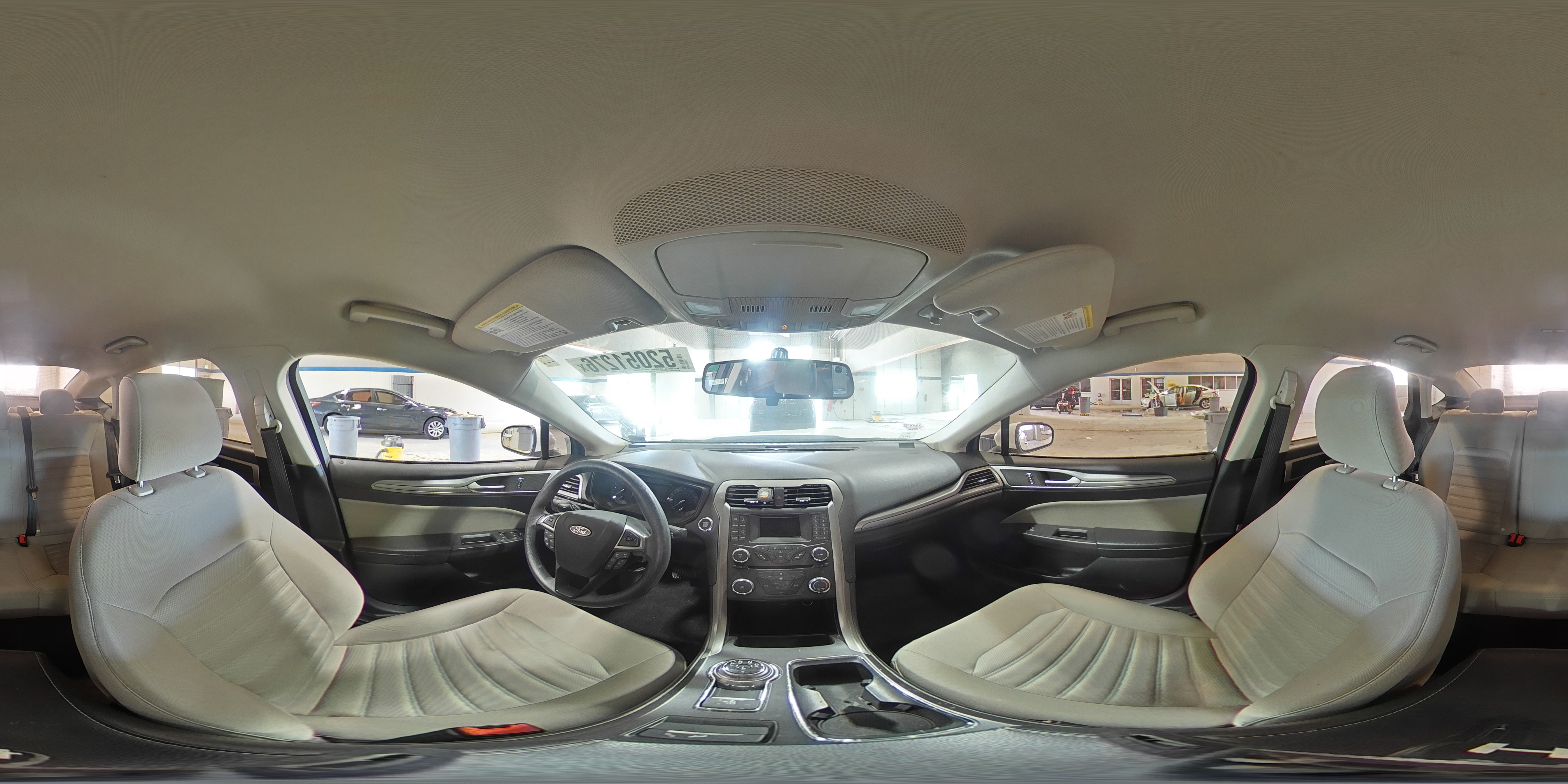 2018 Ford Fusion S White vin: 3FA6P0G74JR283762