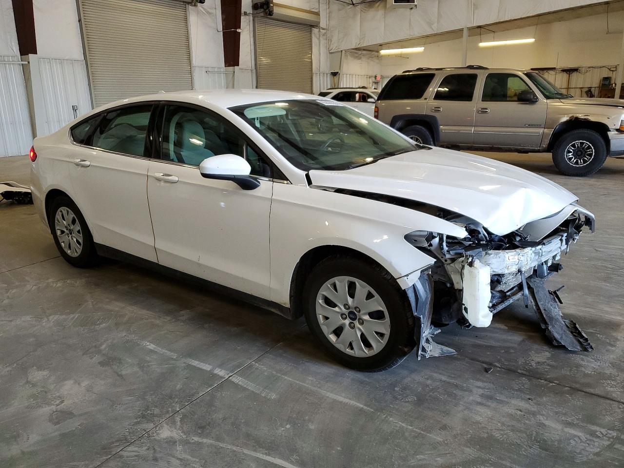 2020 Ford Fusion S Белый vin: 3FA6P0G74LR228294