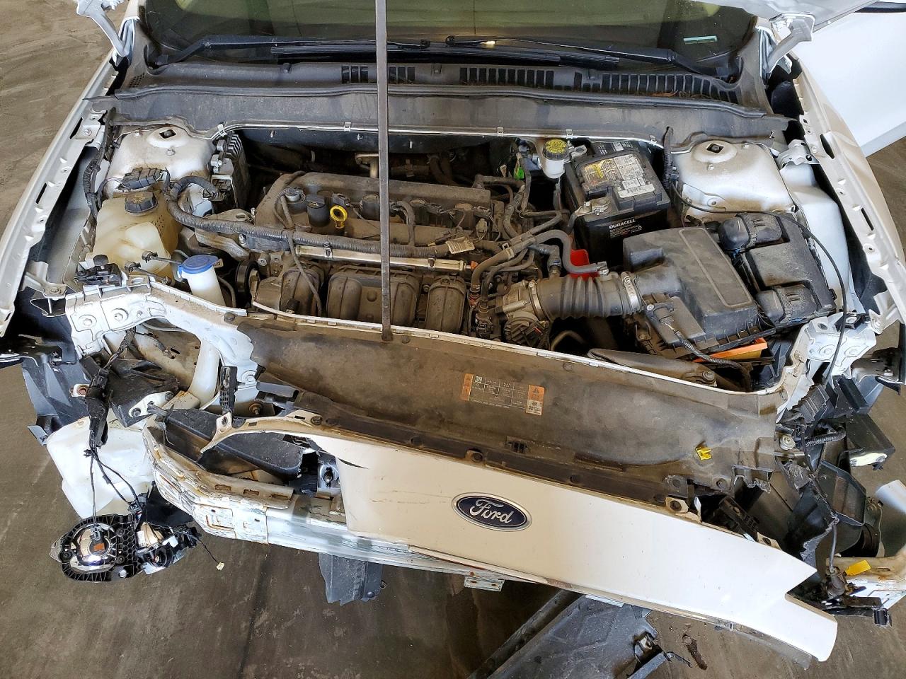 2020 Ford Fusion S Белый vin: 3FA6P0G74LR228294