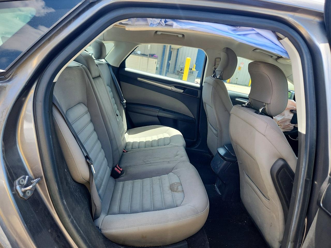 2013 Ford Fusion S Серый vin: 3FA6P0G75DR179916
