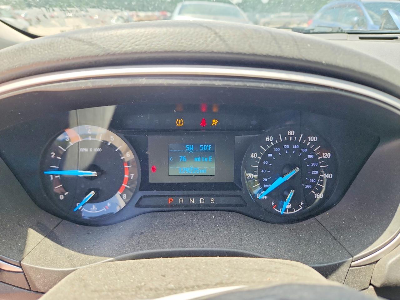 2013 Ford Fusion S Серый vin: 3FA6P0G75DR179916