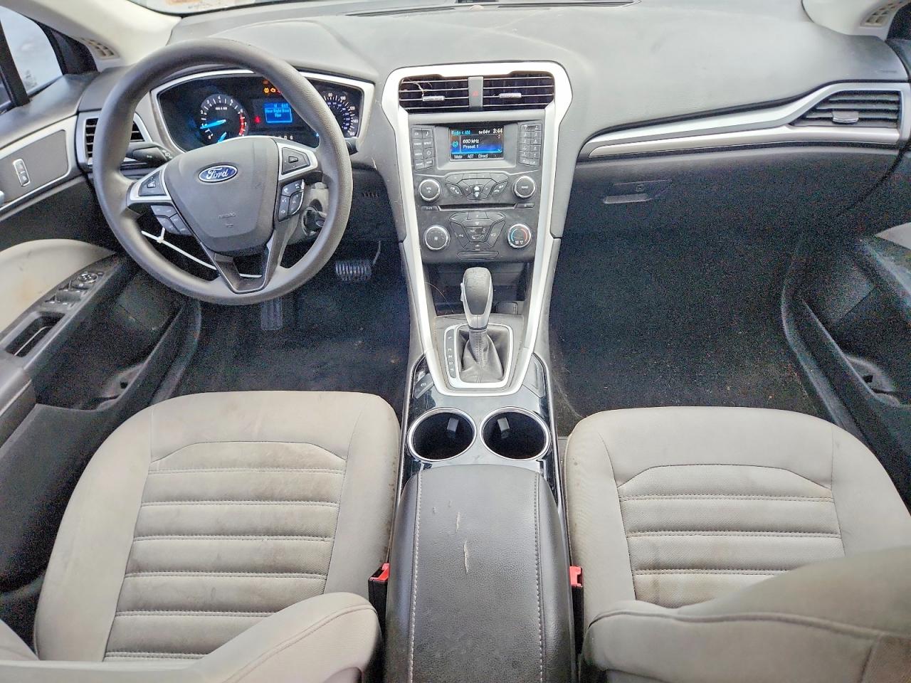 2013 Ford Fusion S Black vin: 3FA6P0G75DR229150
