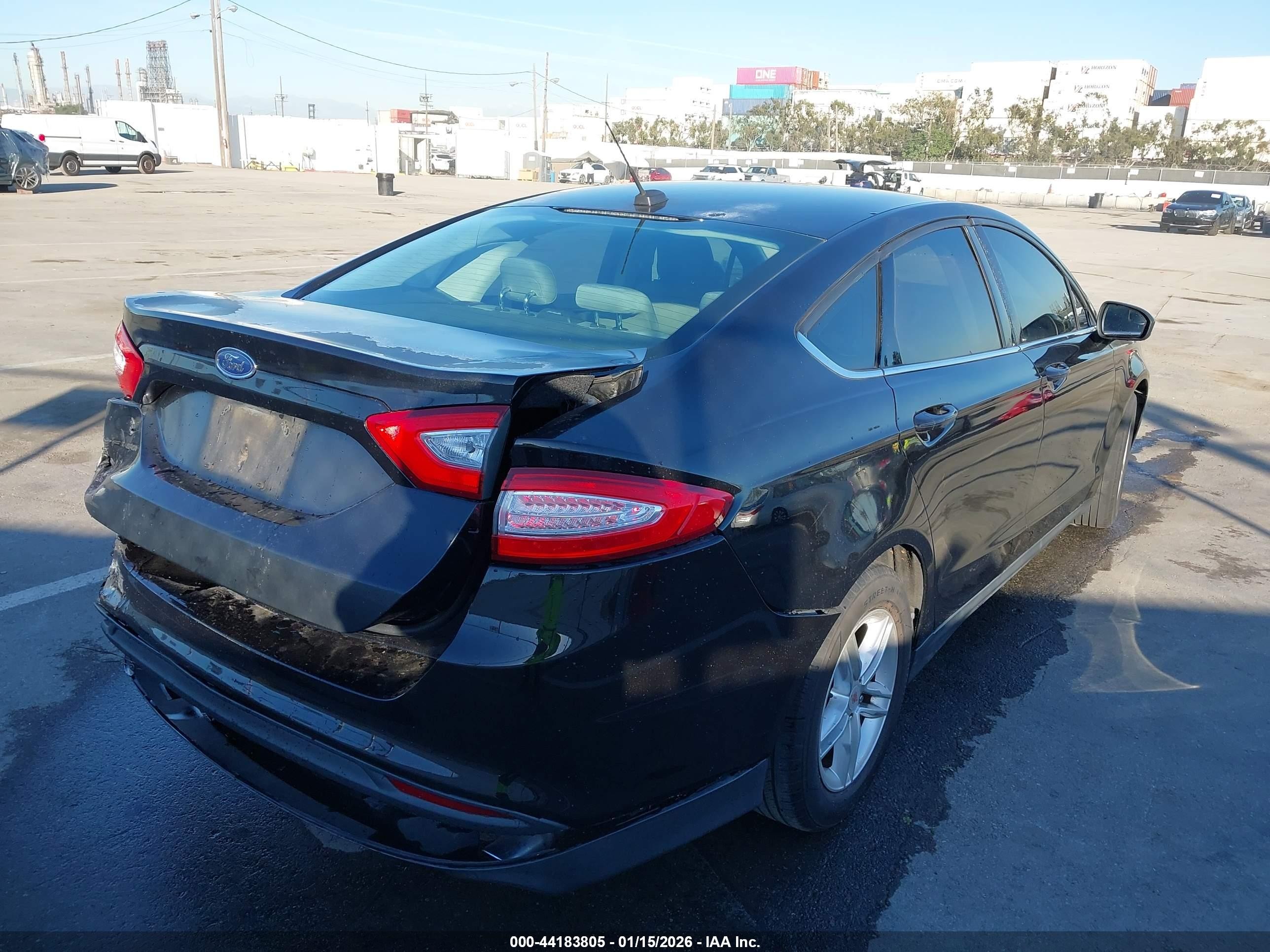 2014 Ford Fusion S Черный vin: 3FA6P0G75ER212981
