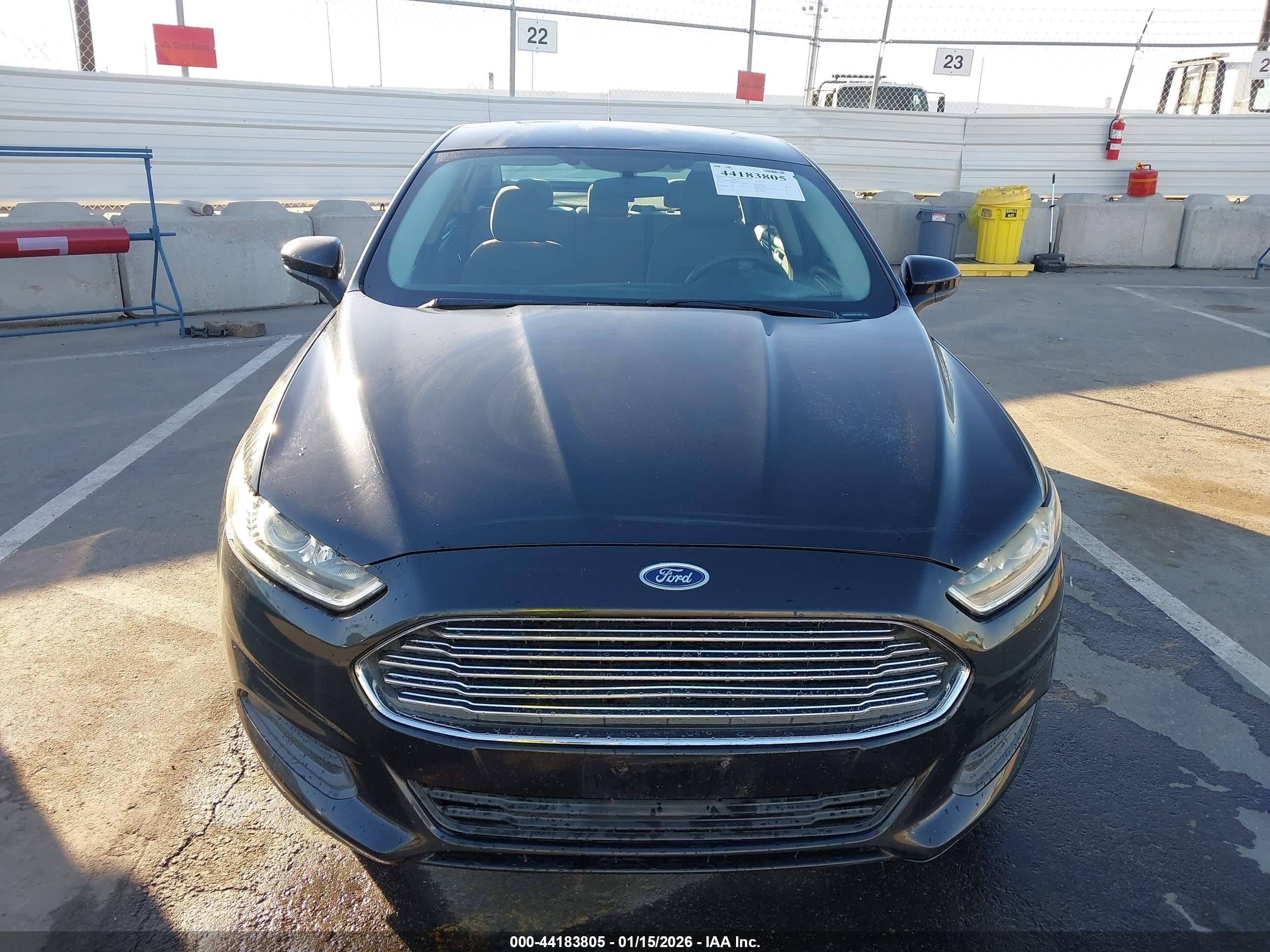 2014 Ford Fusion S Черный vin: 3FA6P0G75ER212981
