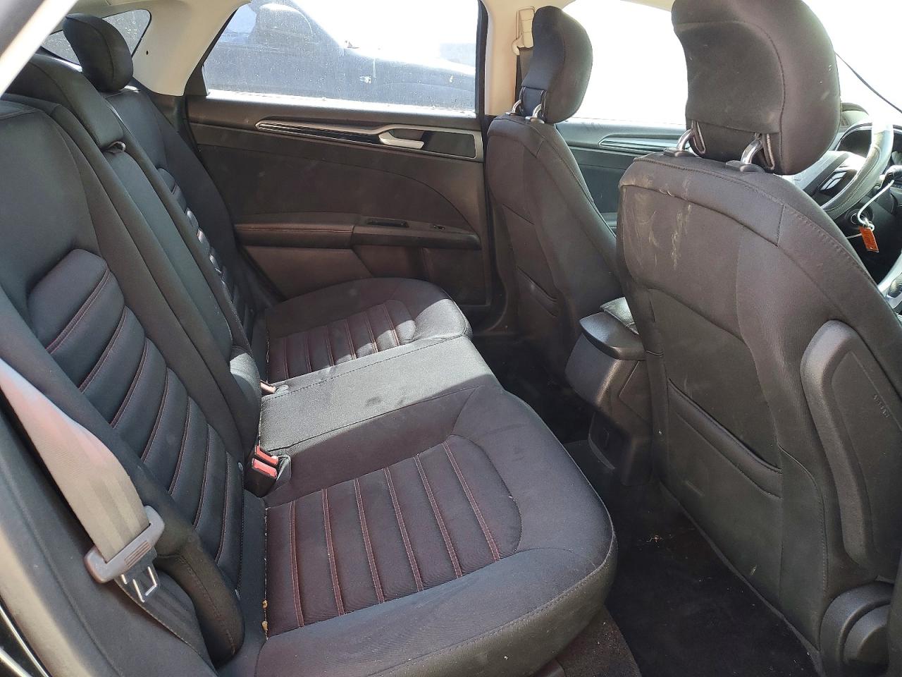2014 Ford Fusion S Black vin: 3FA6P0G75ER285087
