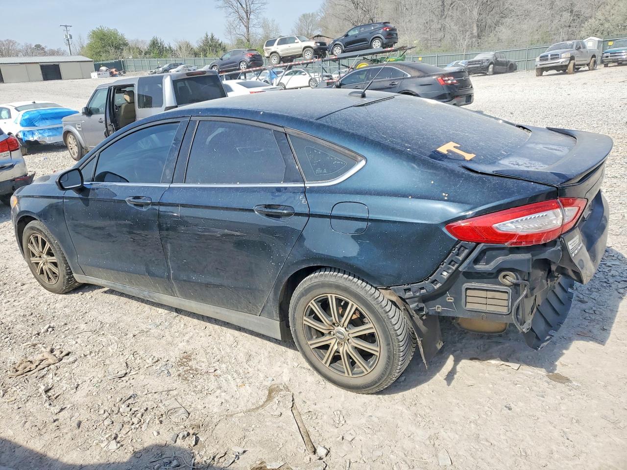2014 Ford Fusion S Black vin: 3FA6P0G75ER285087