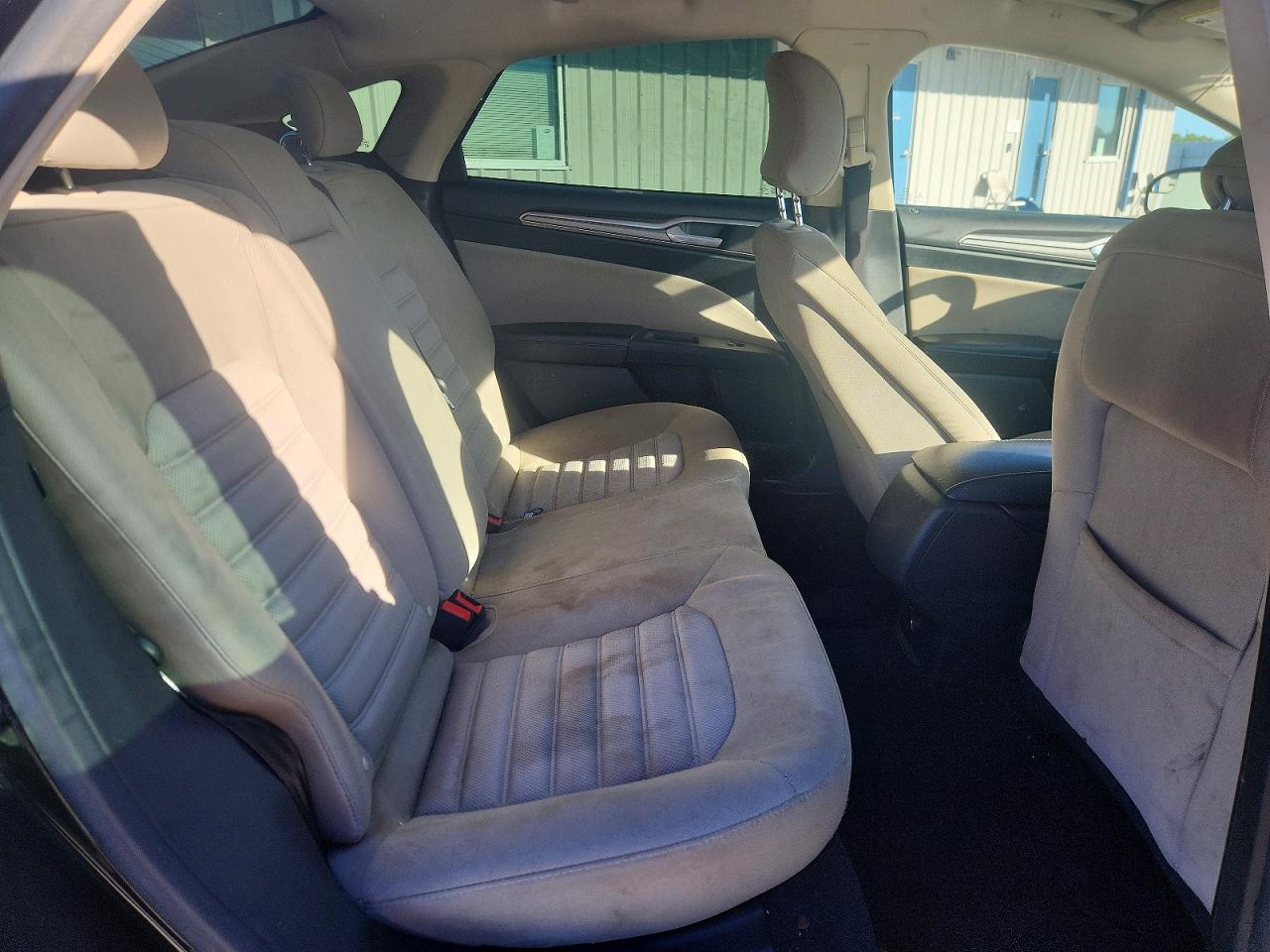 2017 Ford Fusion S Black vin: 3FA6P0G75HR110438