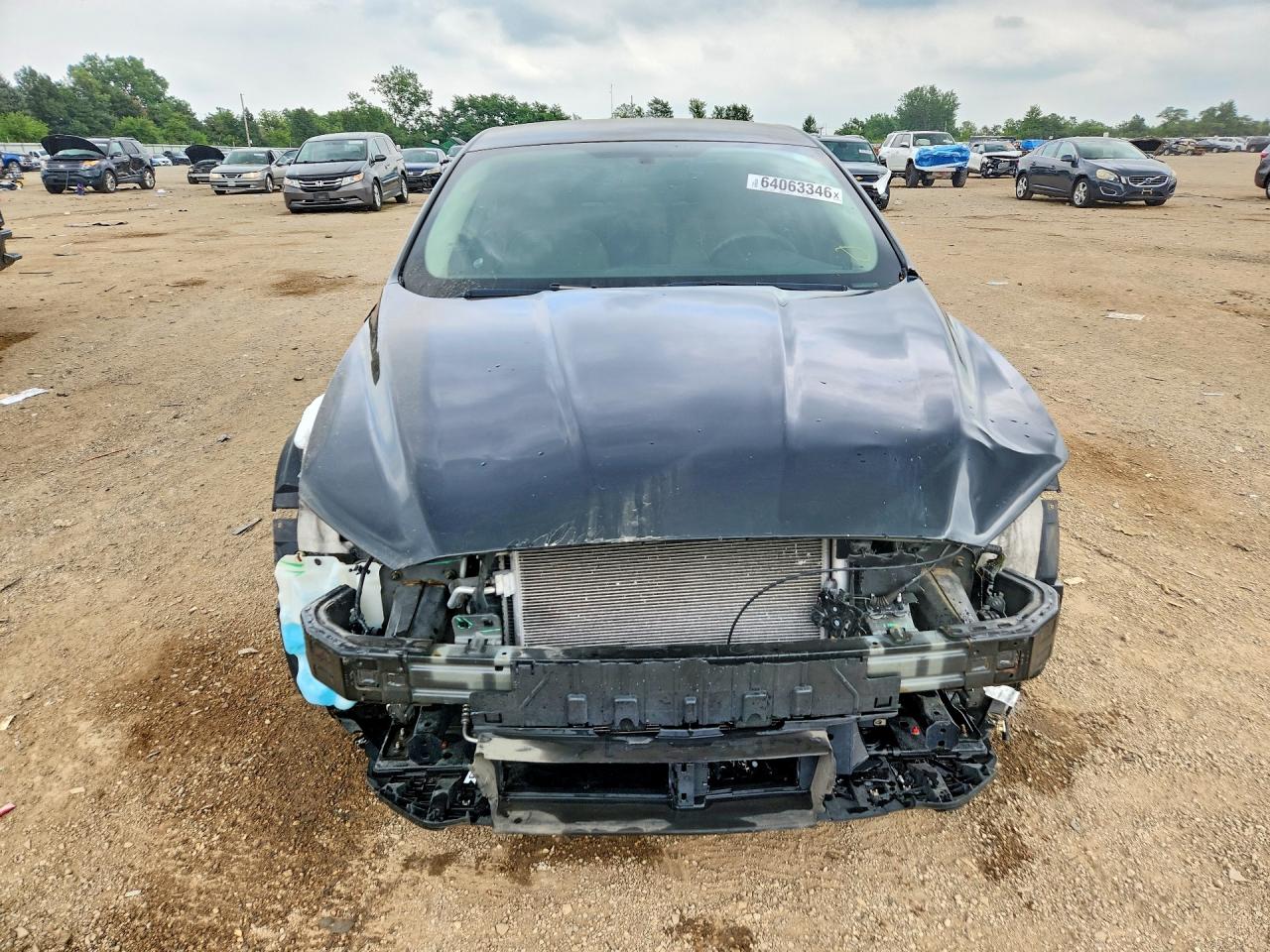 2017 Ford Fusion S Black vin: 3FA6P0G75HR321106