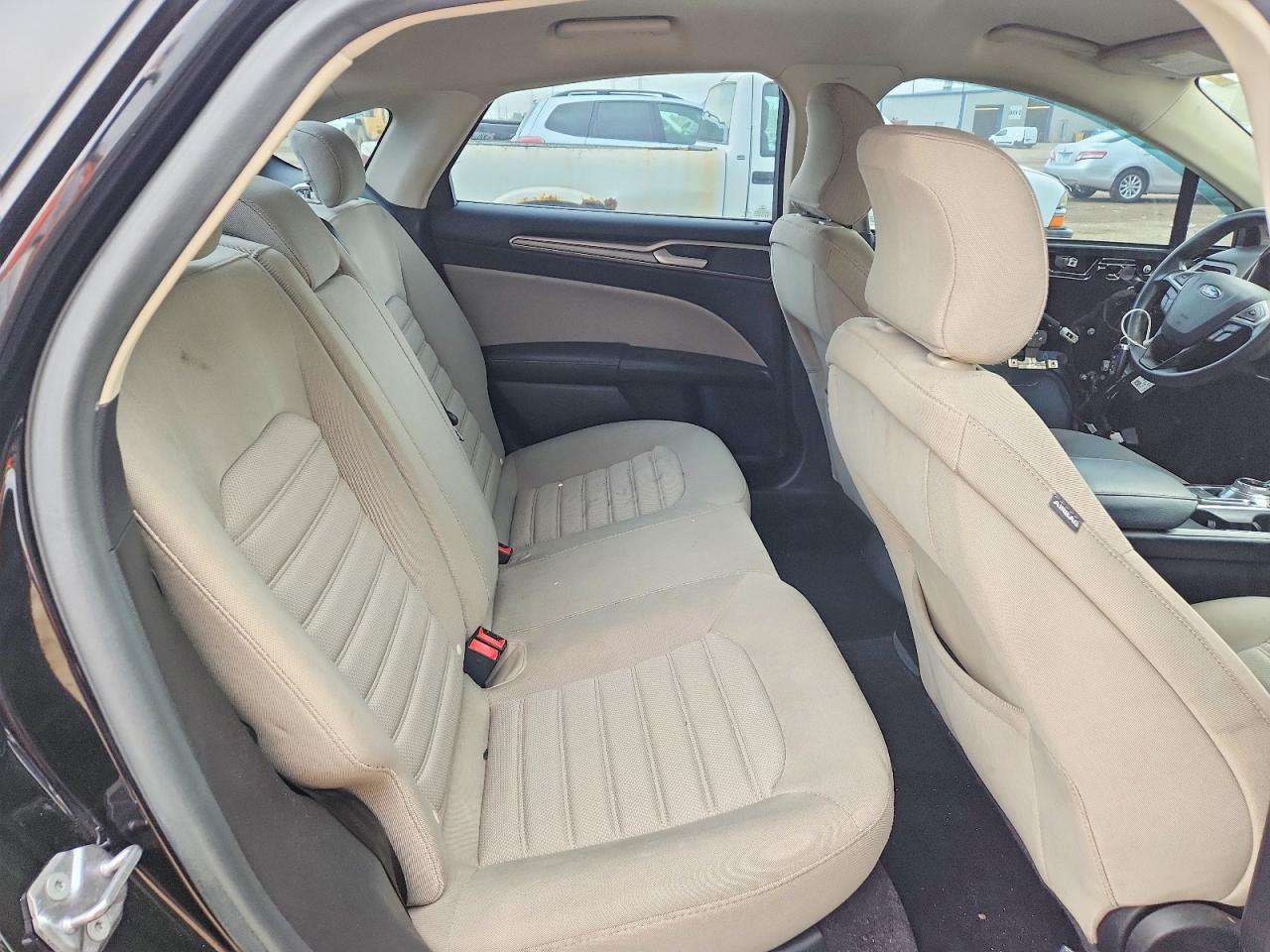 2017 Ford Fusion S Black vin: 3FA6P0G75HR321106