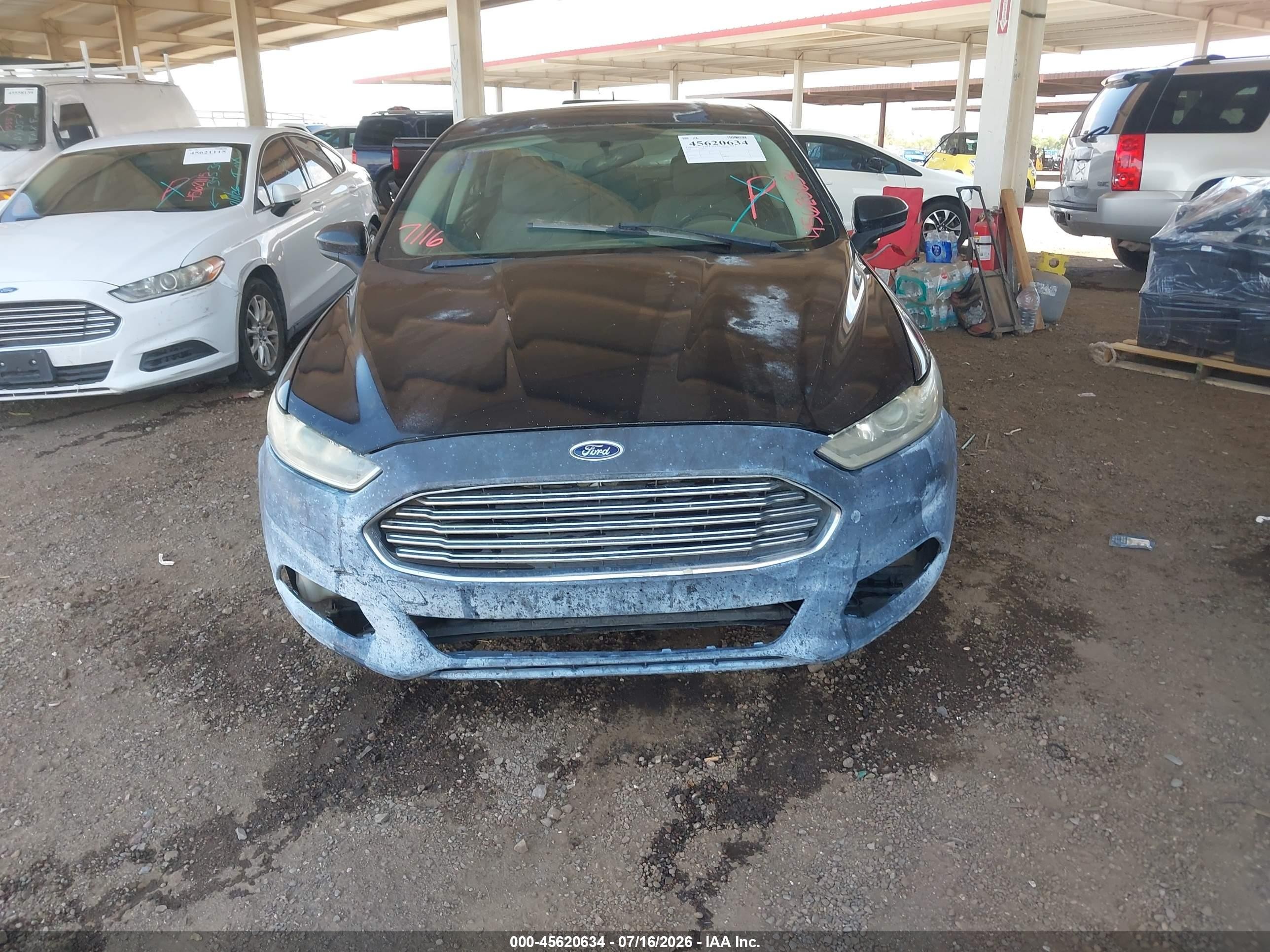 2013 Ford Fusion S Black vin: 3FA6P0G76DR210123