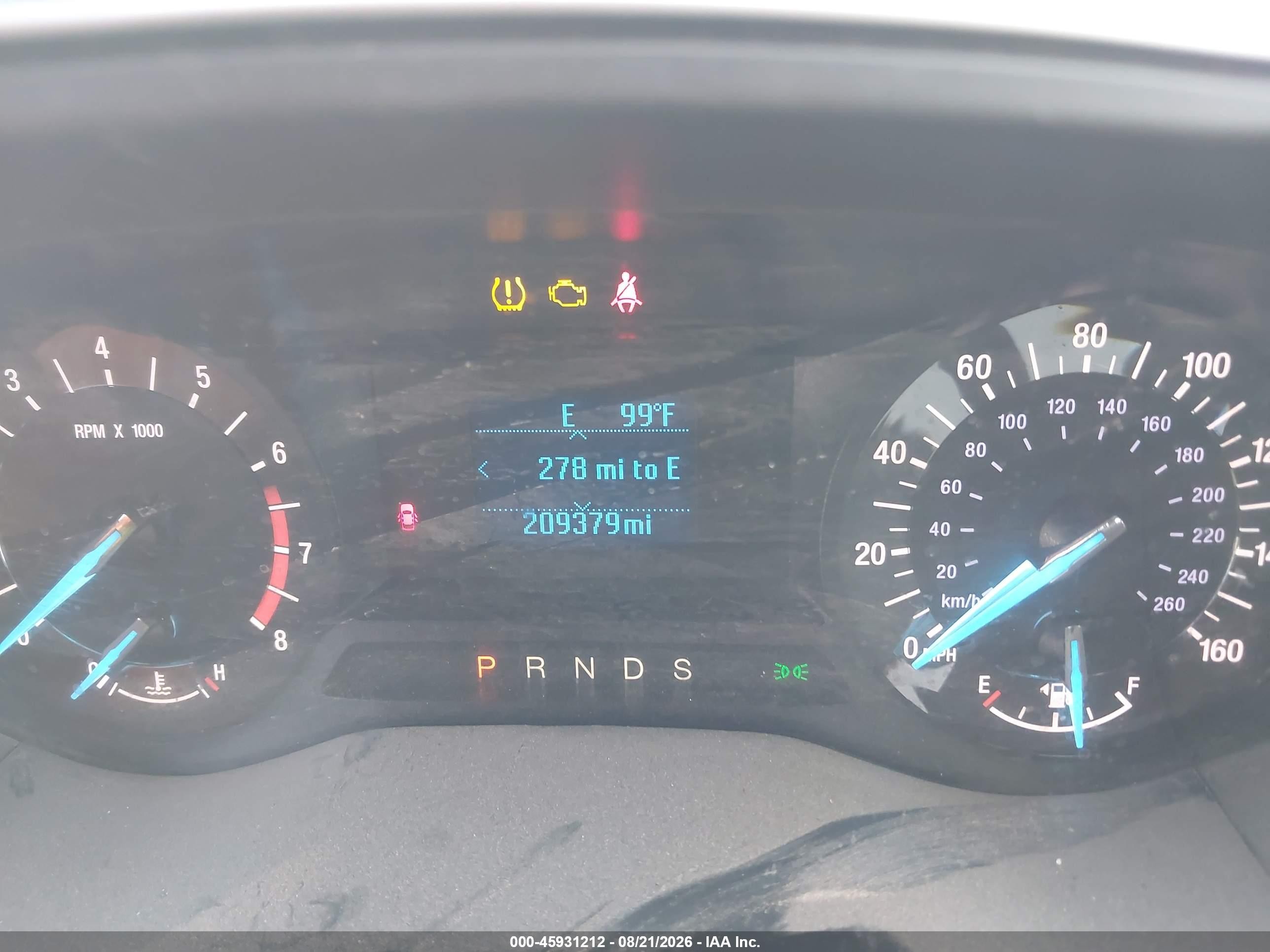 2014 Ford Fusion S White vin: 3FA6P0G76ER307680