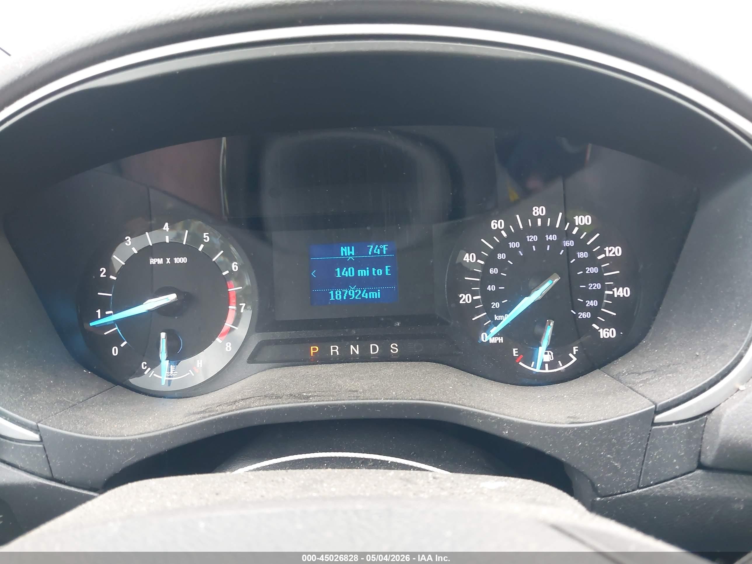 2014 Ford Fusion S Gray vin: 3FA6P0G76ER380967
