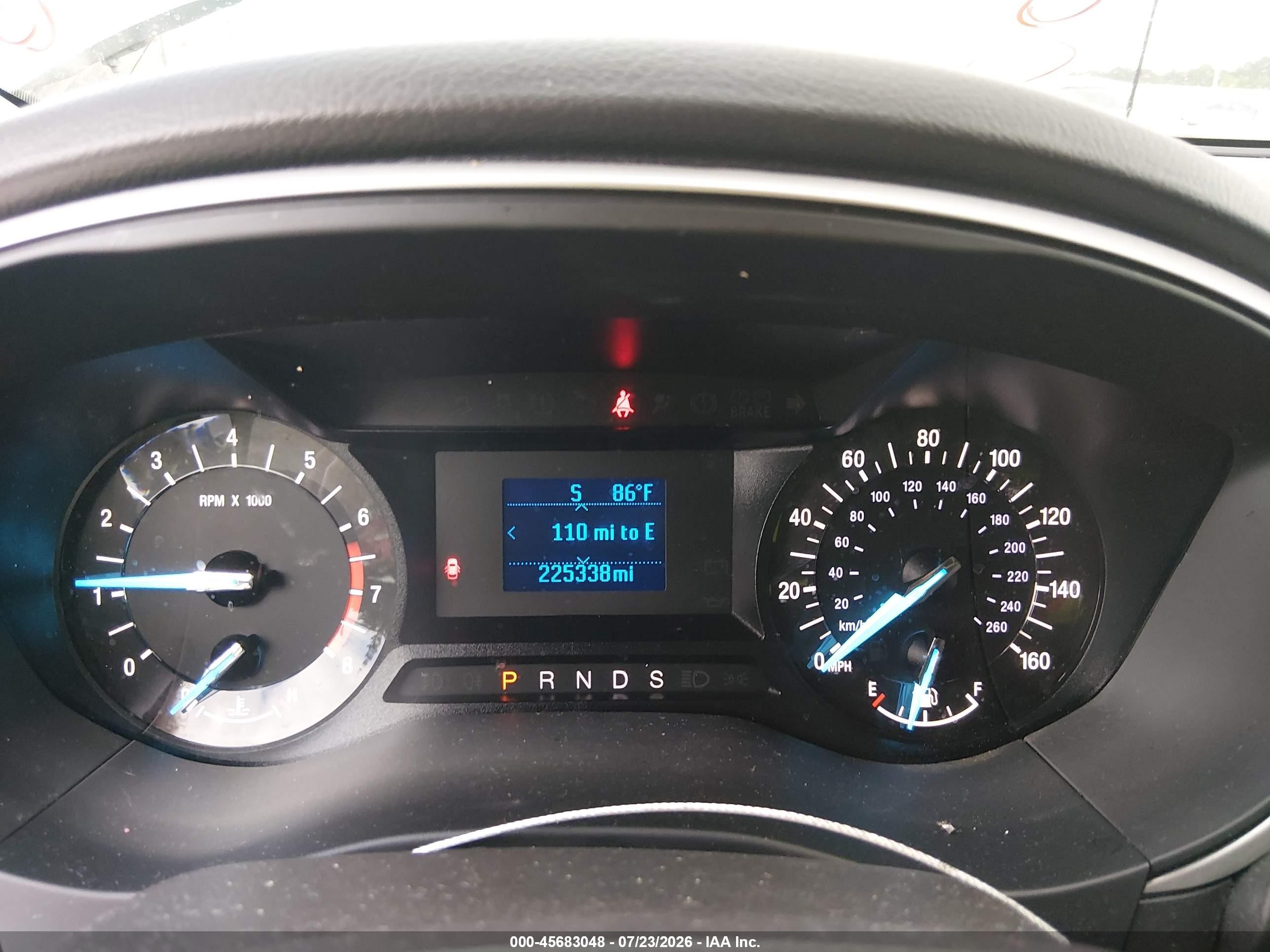 2015 Ford Fusion S White vin: 3FA6P0G76FR251208
