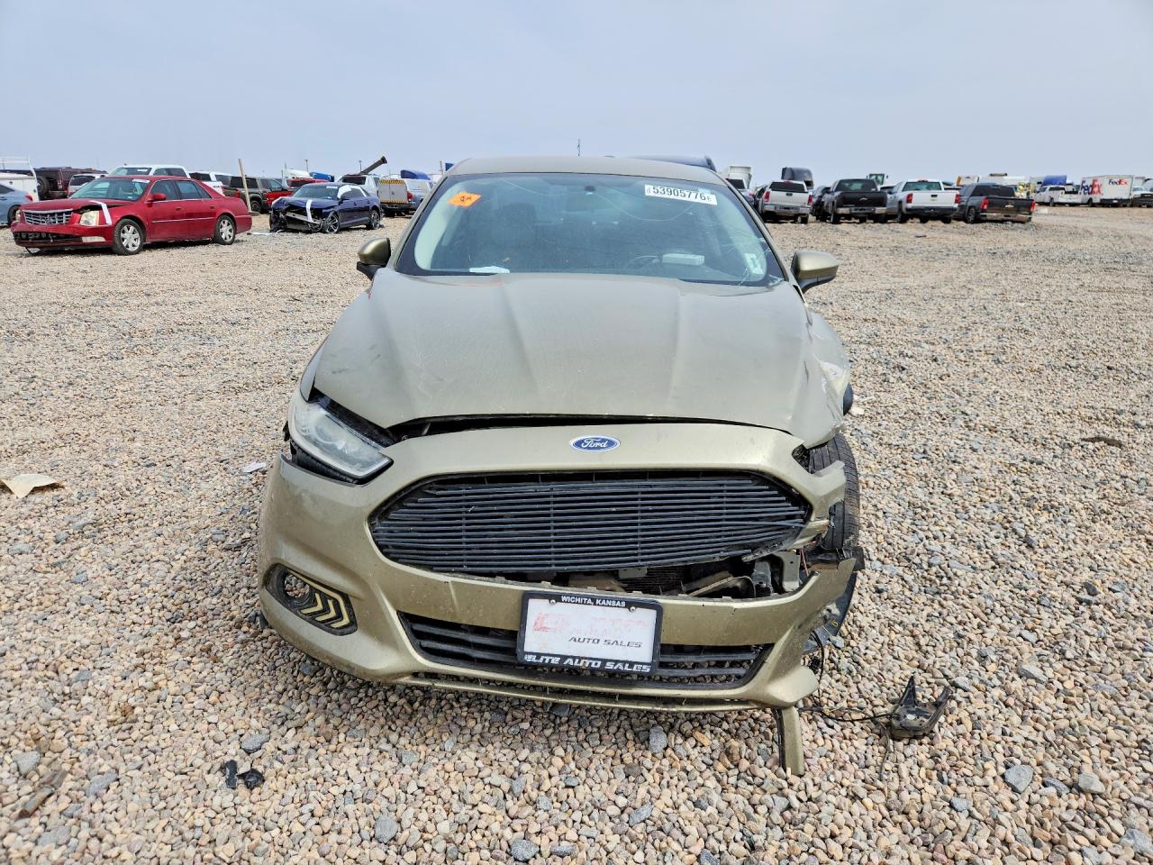 2013 Ford Fusion S Green vin: 3FA6P0G77DR183983